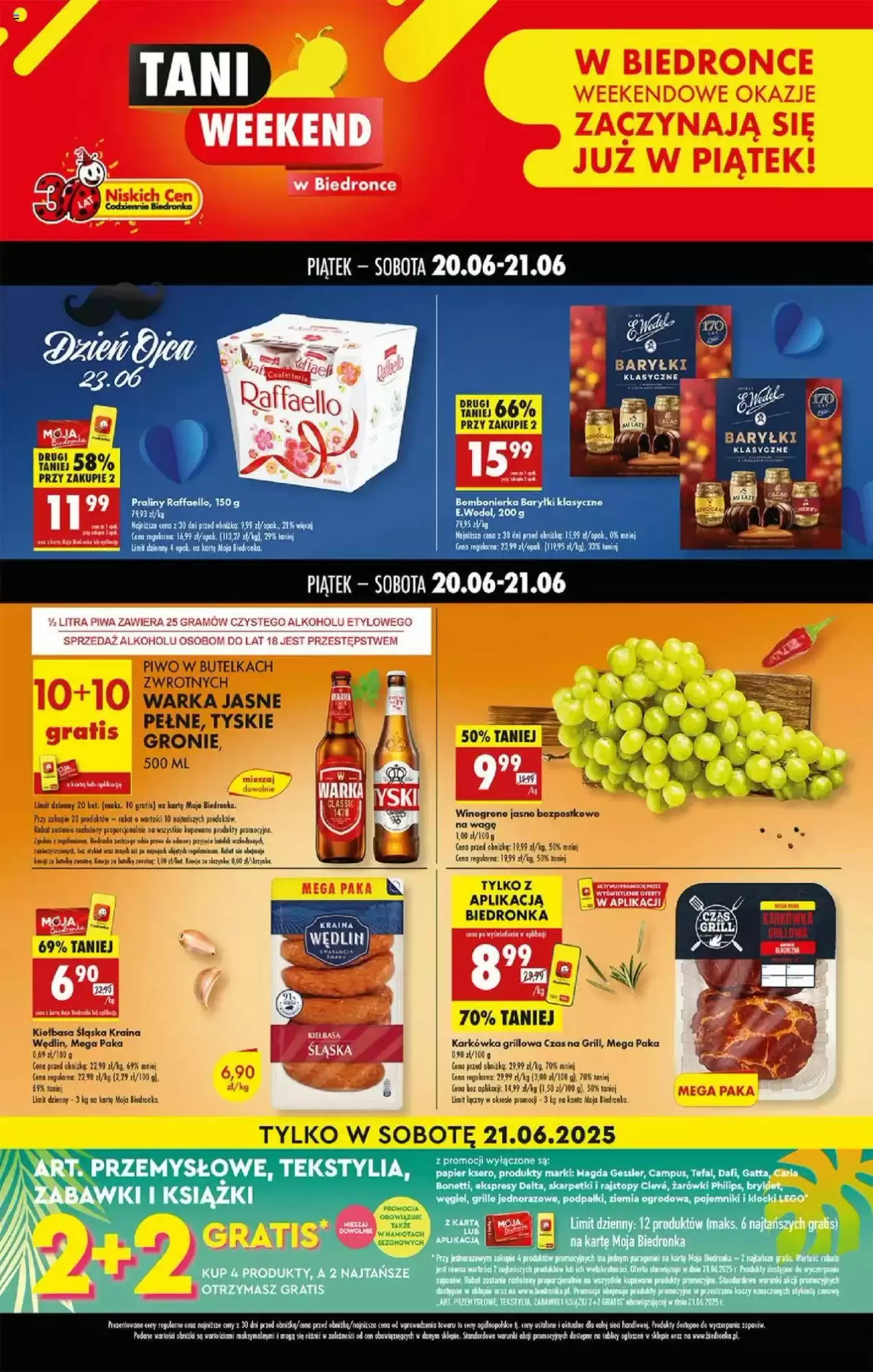 Gazetka Biedronka od 20.06.2025 do 21.06.2025