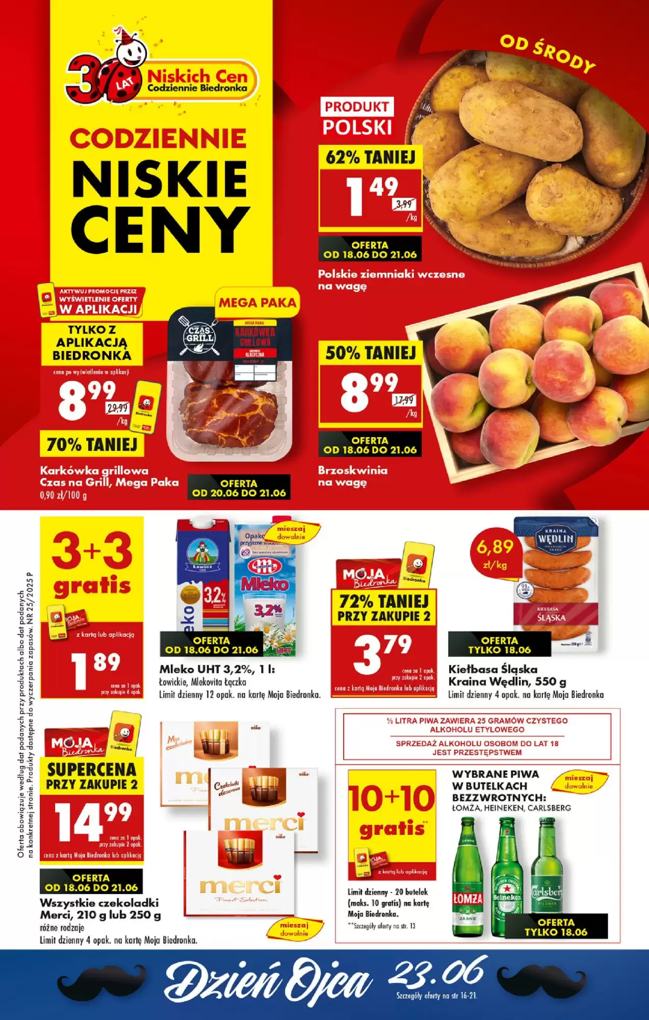 Gazetka Biedronka od 18.06.2025 do 25.06.2025