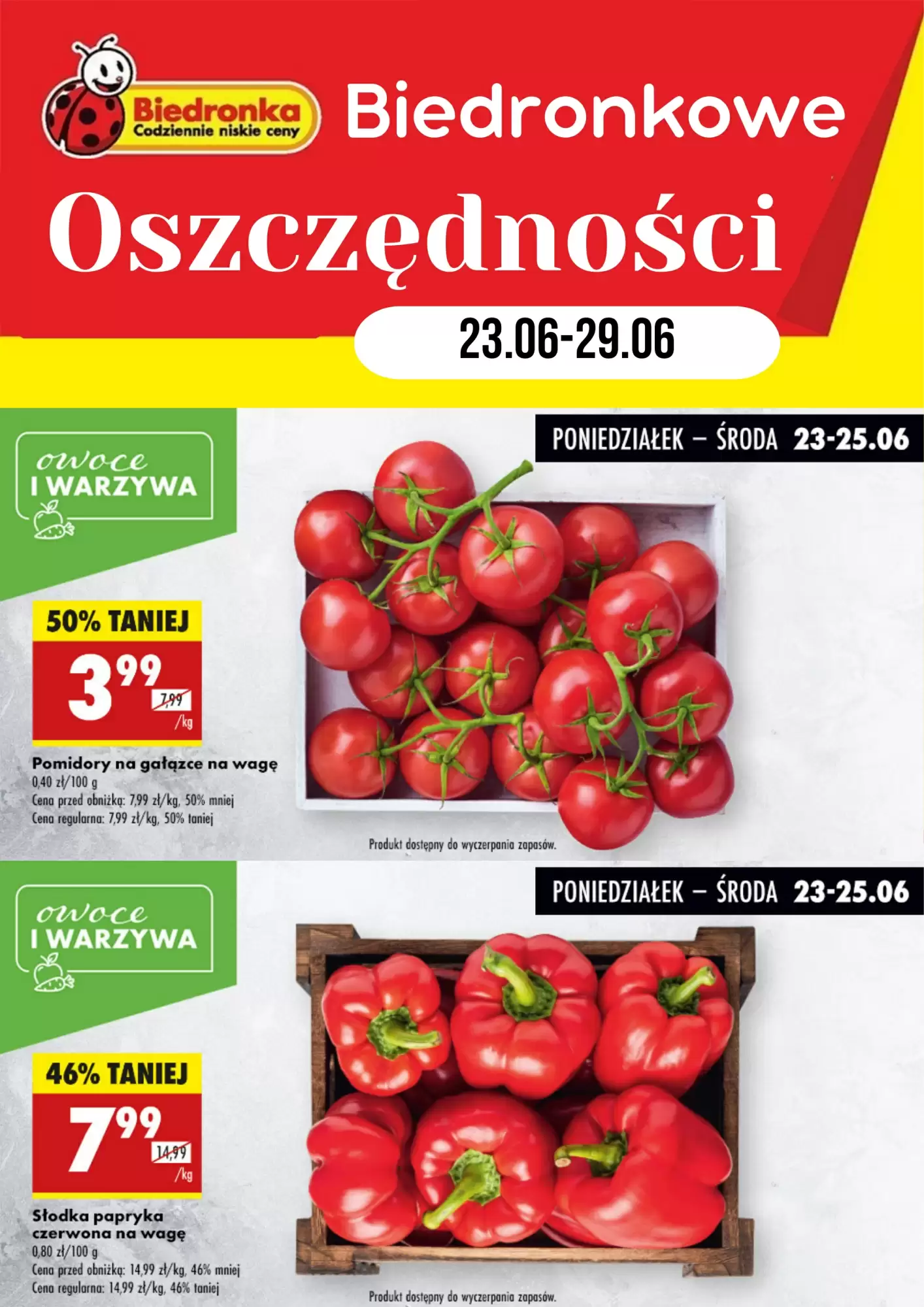 Gazetka Biedronka od 23.06.2025 do 29.06.2025