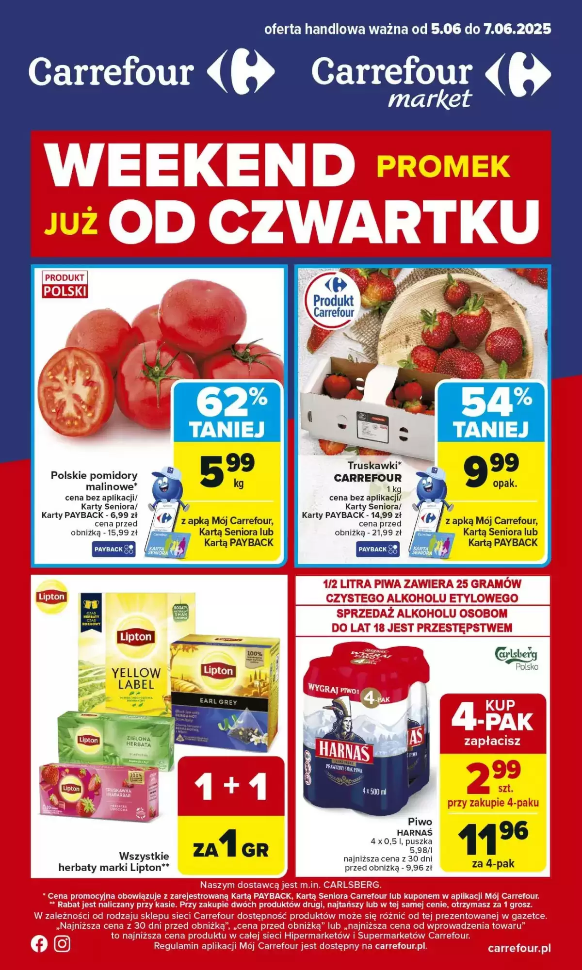 Gazetka Carrefour od 05.06.2025 do 07.06.2025