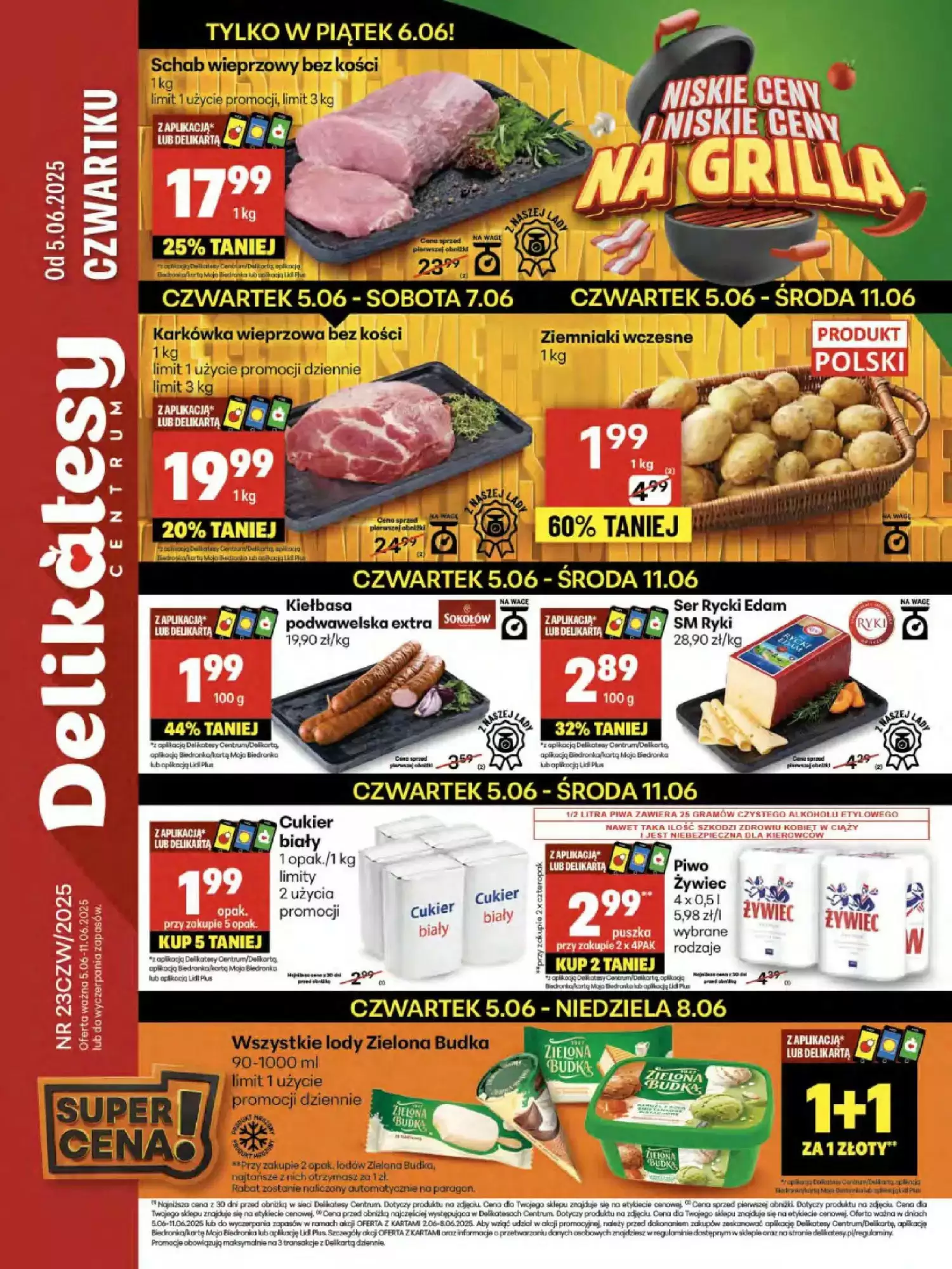 Gazetka Delikatesy Centrum od 05.06.2025 do 11.06.2025