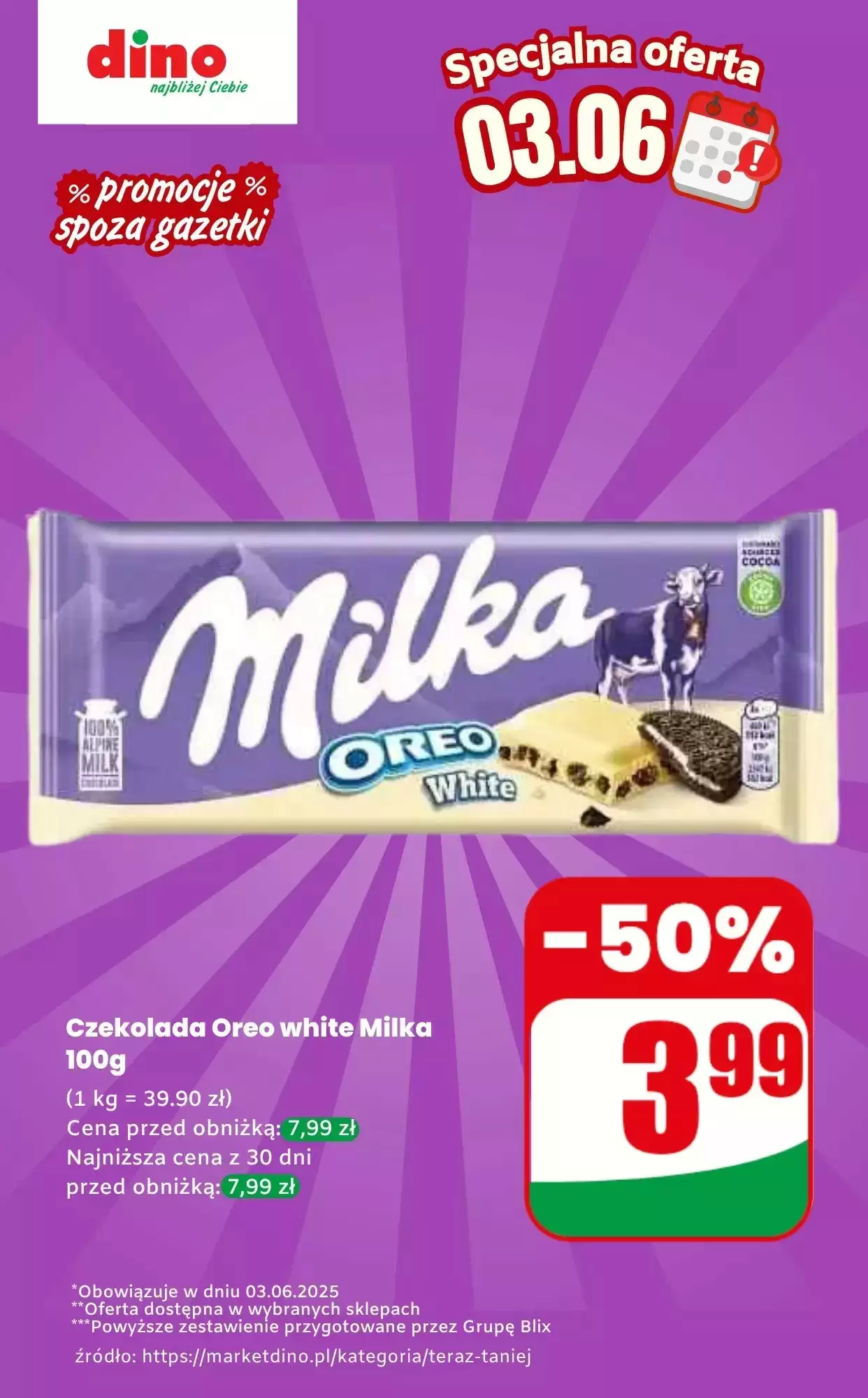Gazetka Dino od 03.06.2025 do 03.06.2025
