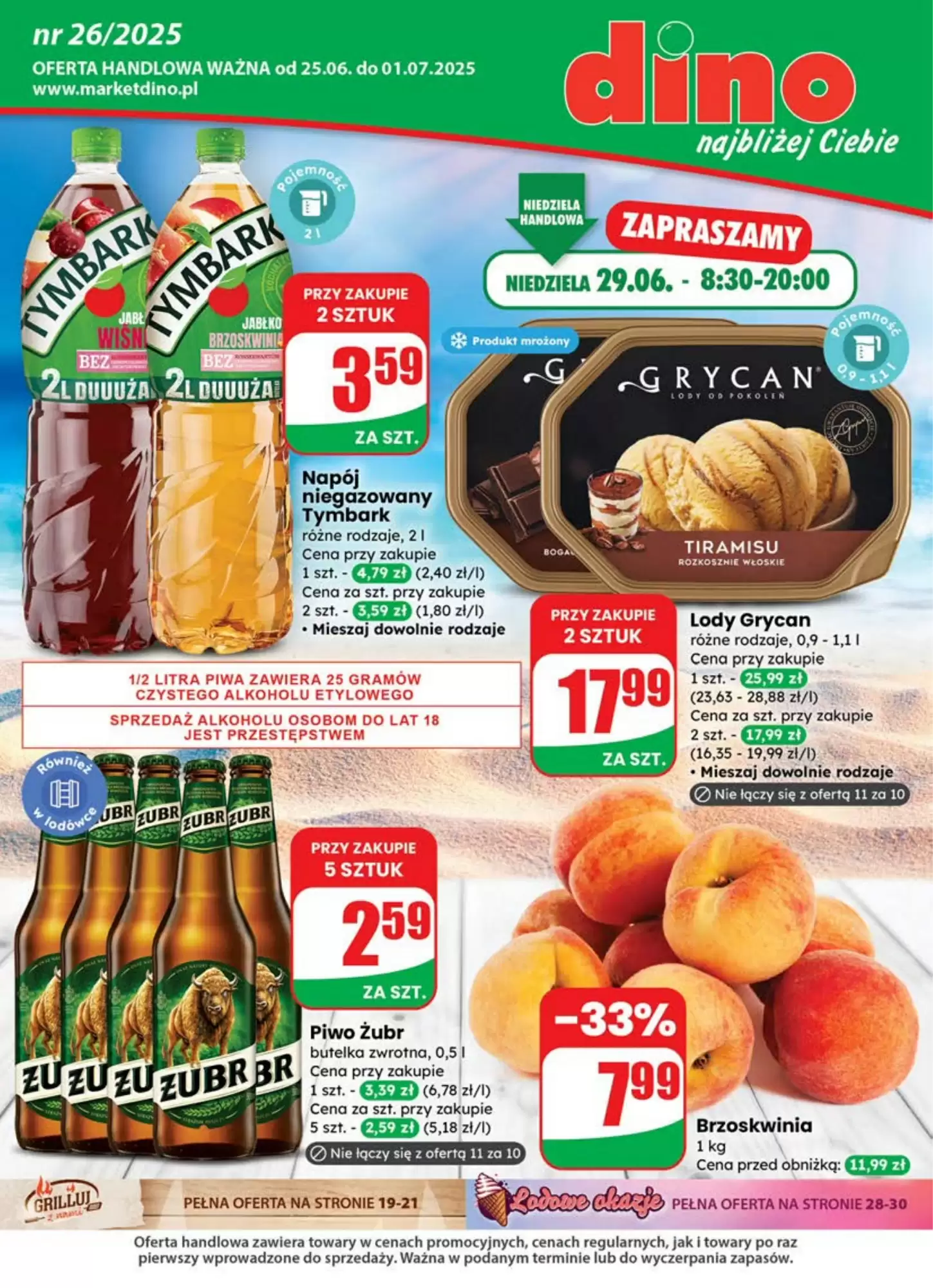 Gazetka Dino od 25.06.2025 do 01.07.2025