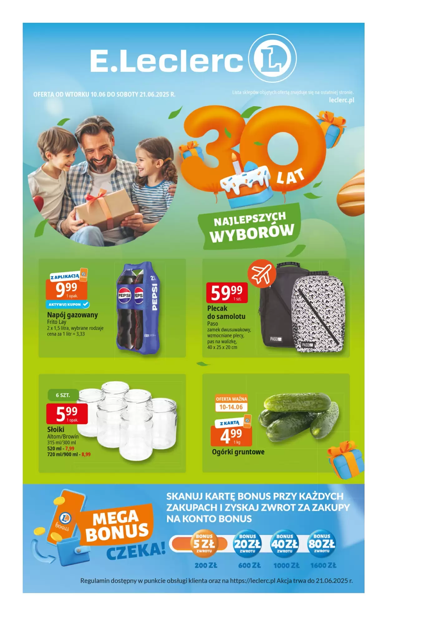 Gazetka E.Leclerc od 10.06.2025 do 21.06.2025