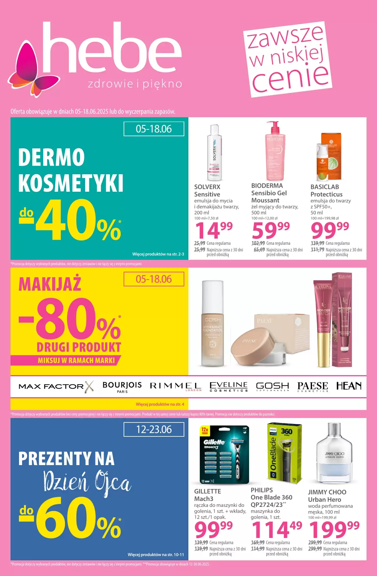 Gazetka Hebe od 05.06.2025 do 18.06.2025
