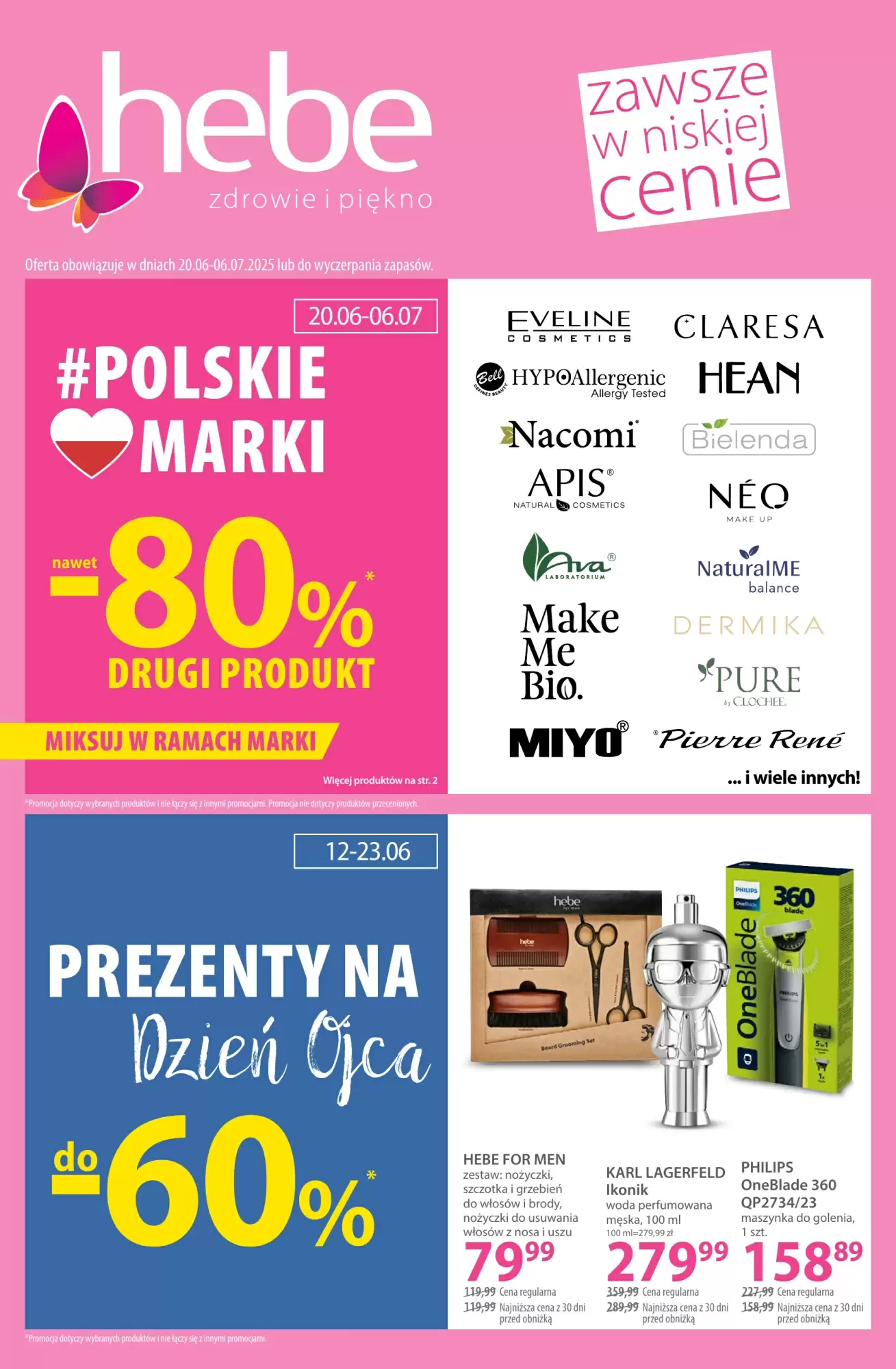 Gazetka Hebe od 20.06.2025 do 06.07.2025