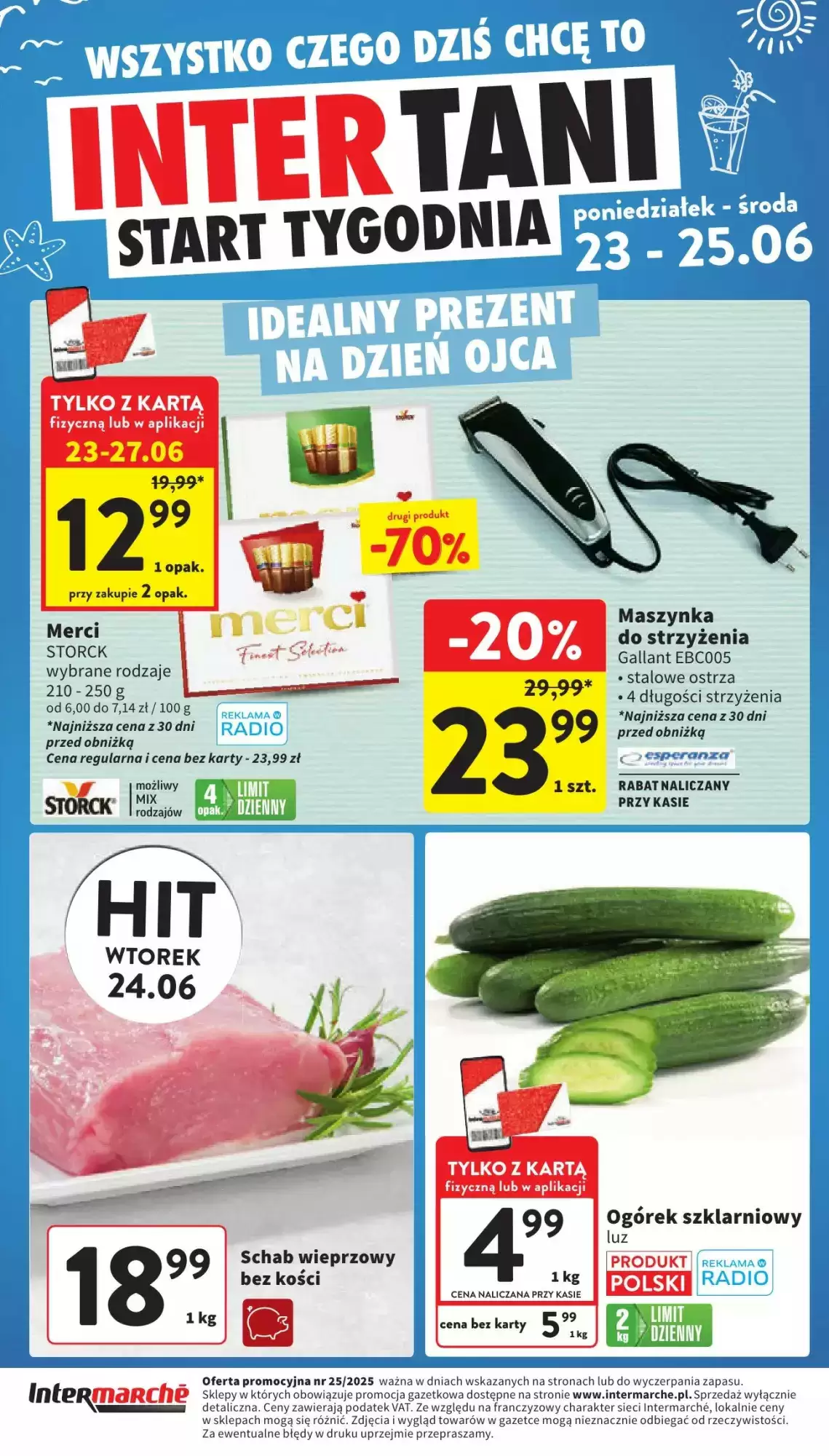 Gazetka Intermarche od 23.06.2025 do 25.06.2025