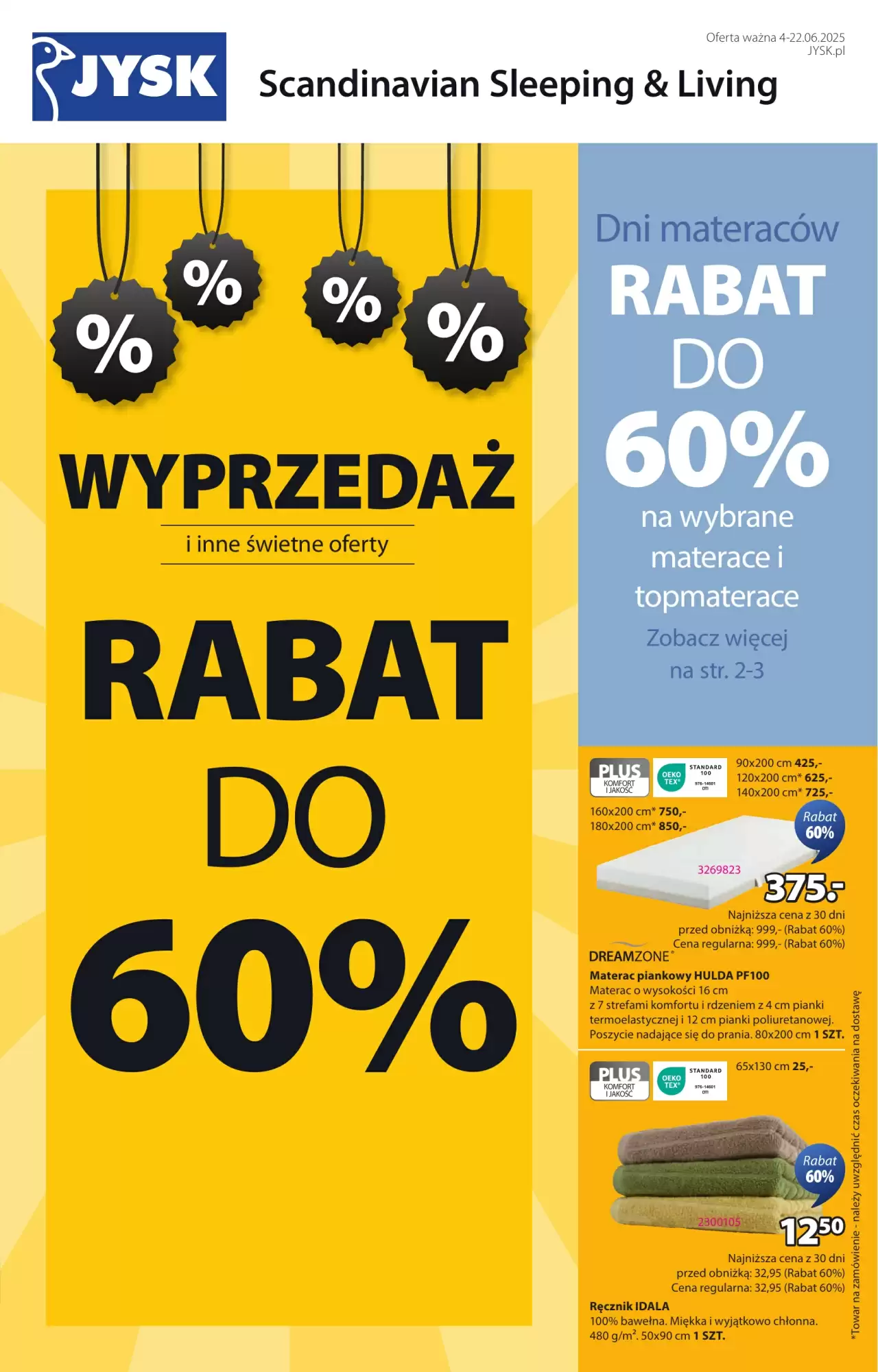 Gazetka Jysk od 04.06.2025 do 22.06.2025