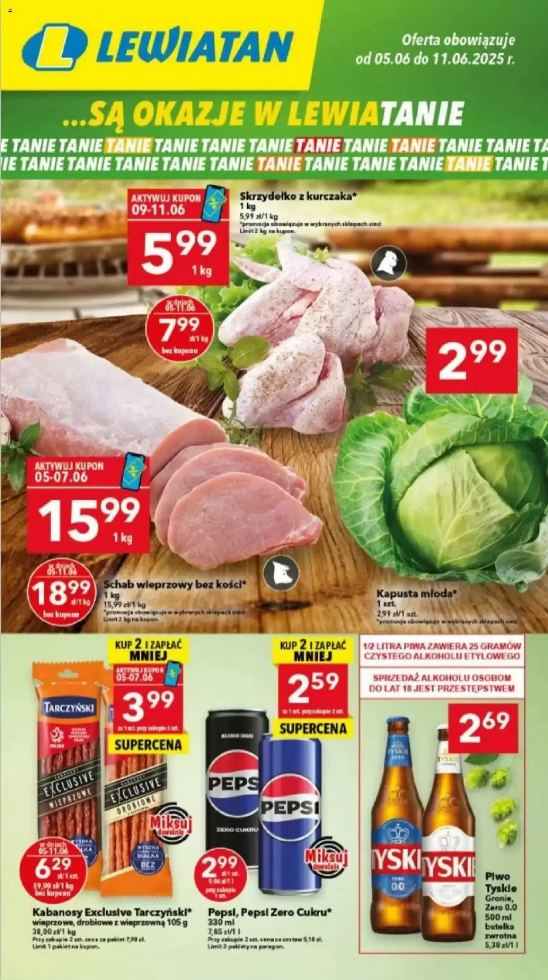 Gazetka Lewiatan od 05.06.2025 do 11.06.2025