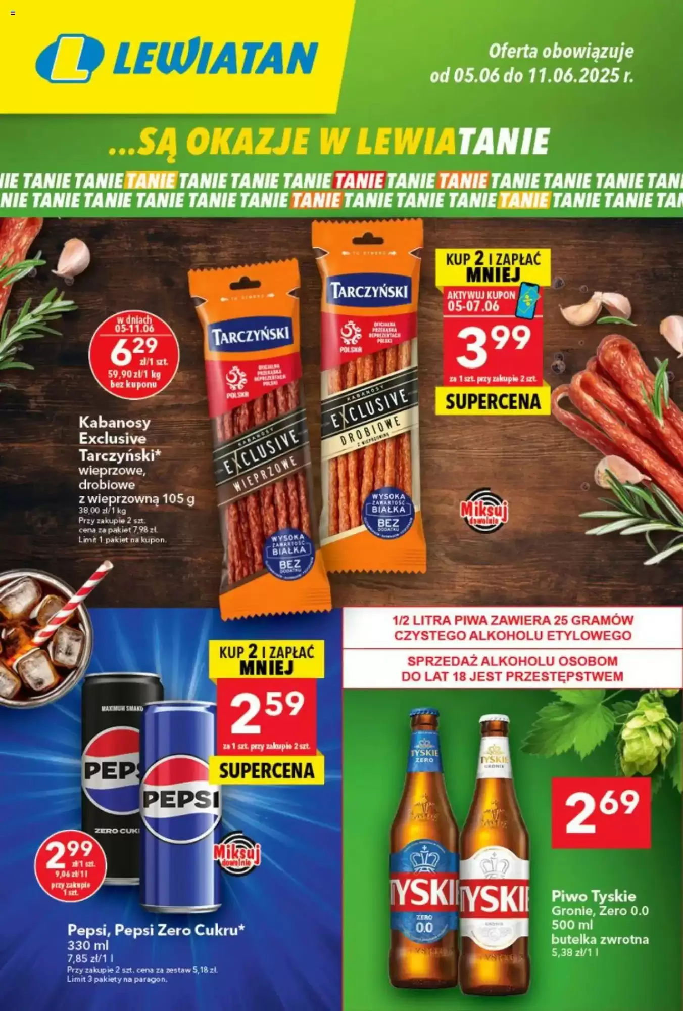 Gazetka Lewiatan od 05.06.2025 do 11.06.2025
