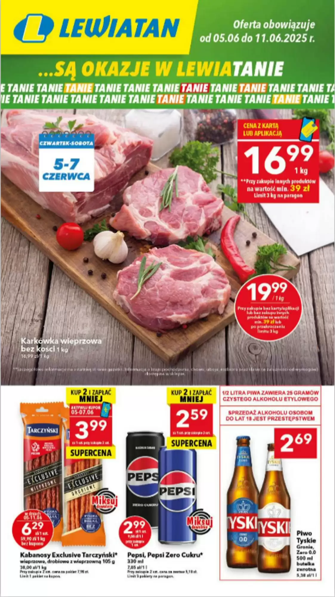 Gazetka Lewiatan od 05.06.2025 do 11.06.2025