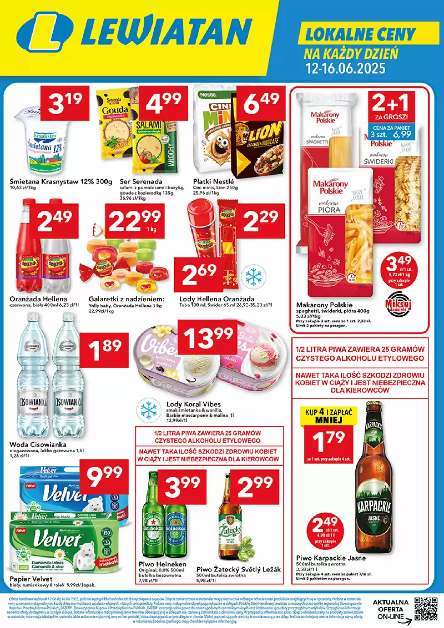 Gazetka Lewiatan od 12.06.2025 do 16.06.2025