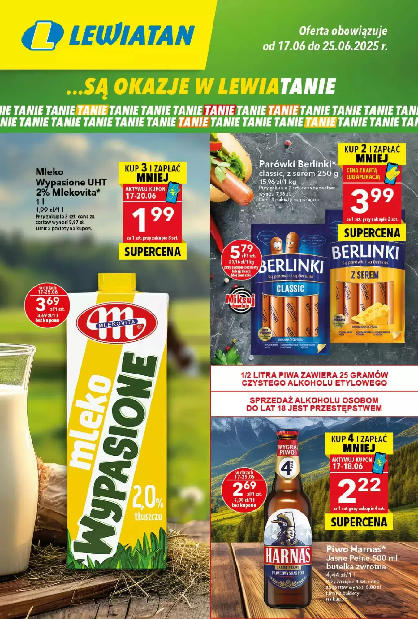 Gazetka Lewiatan od 17.06.2025 do 25.06.2025