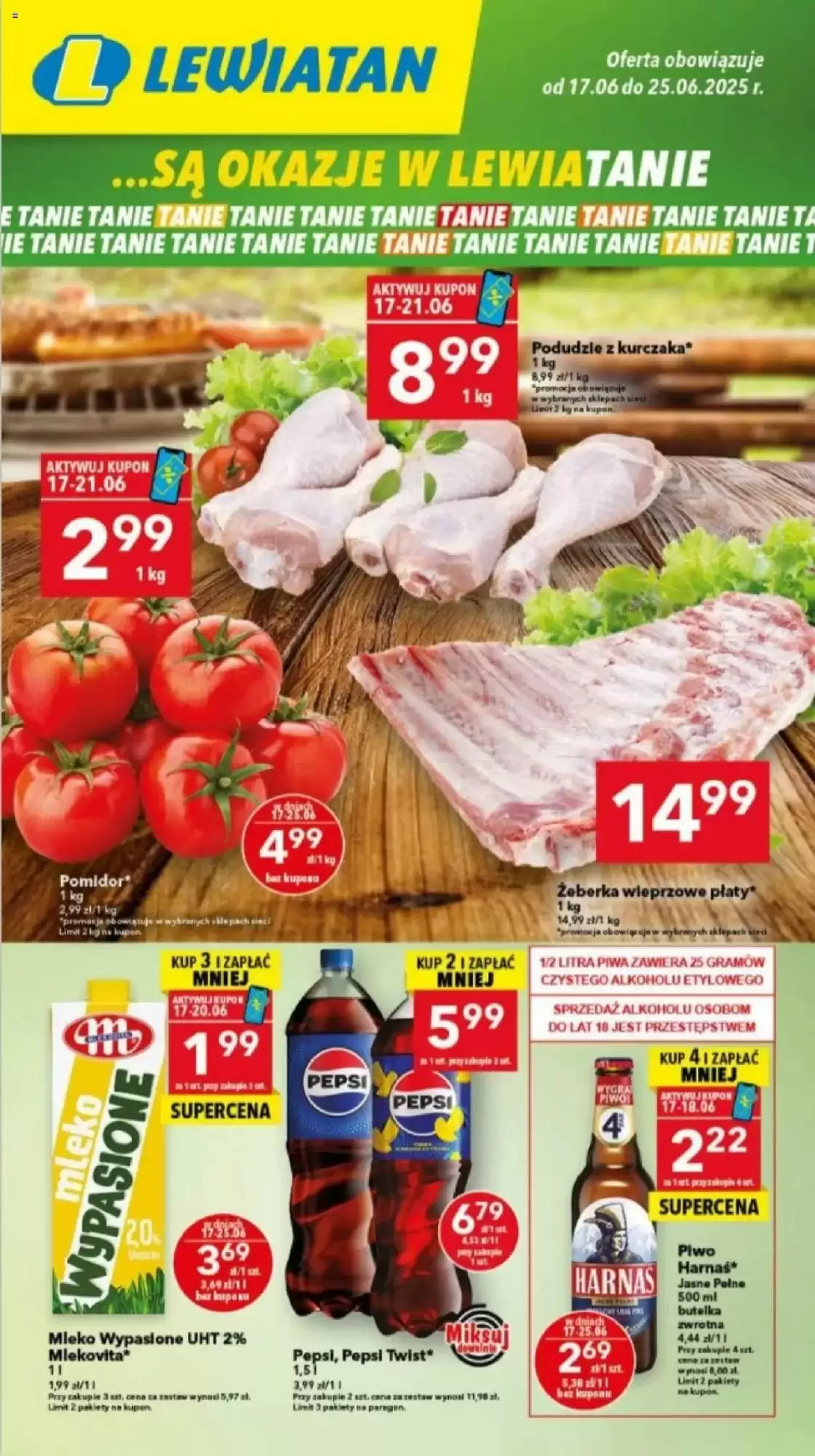 Gazetka Lewiatan od 17.06.2025 do 25.06.2025