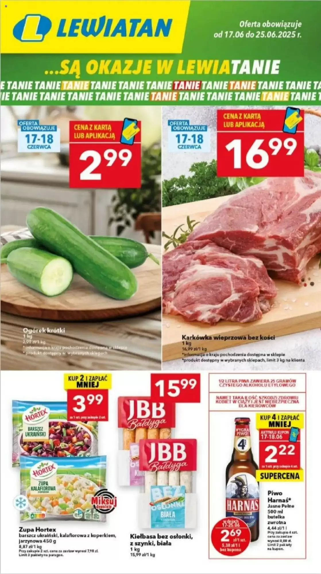 Gazetka Lewiatan od 17.06.2025 do 25.06.2025