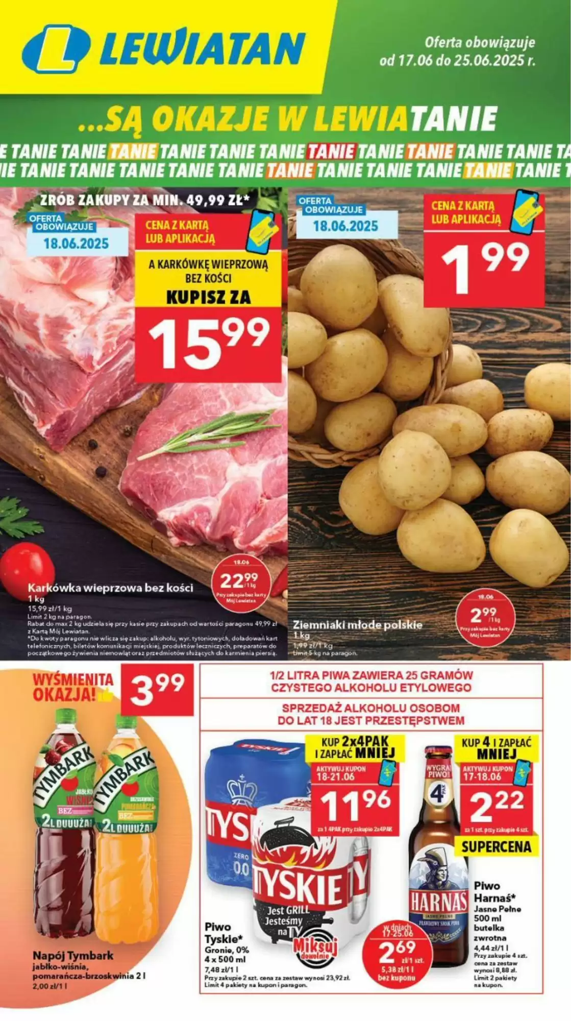 Gazetka Lewiatan od 17.06.2025 do 25.06.2025