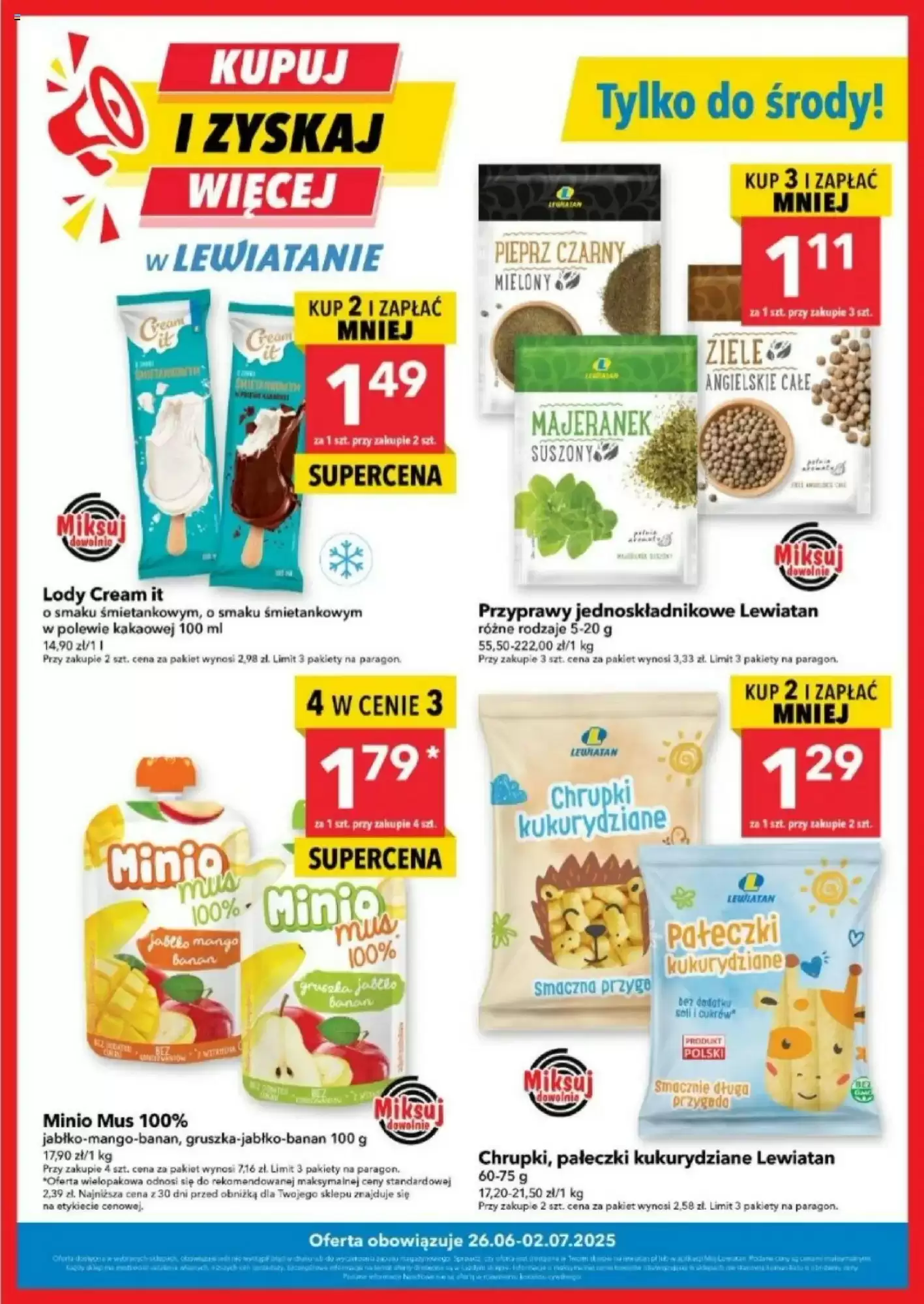 Gazetka Lewiatan od 26.06.2025 do 02.07.2025