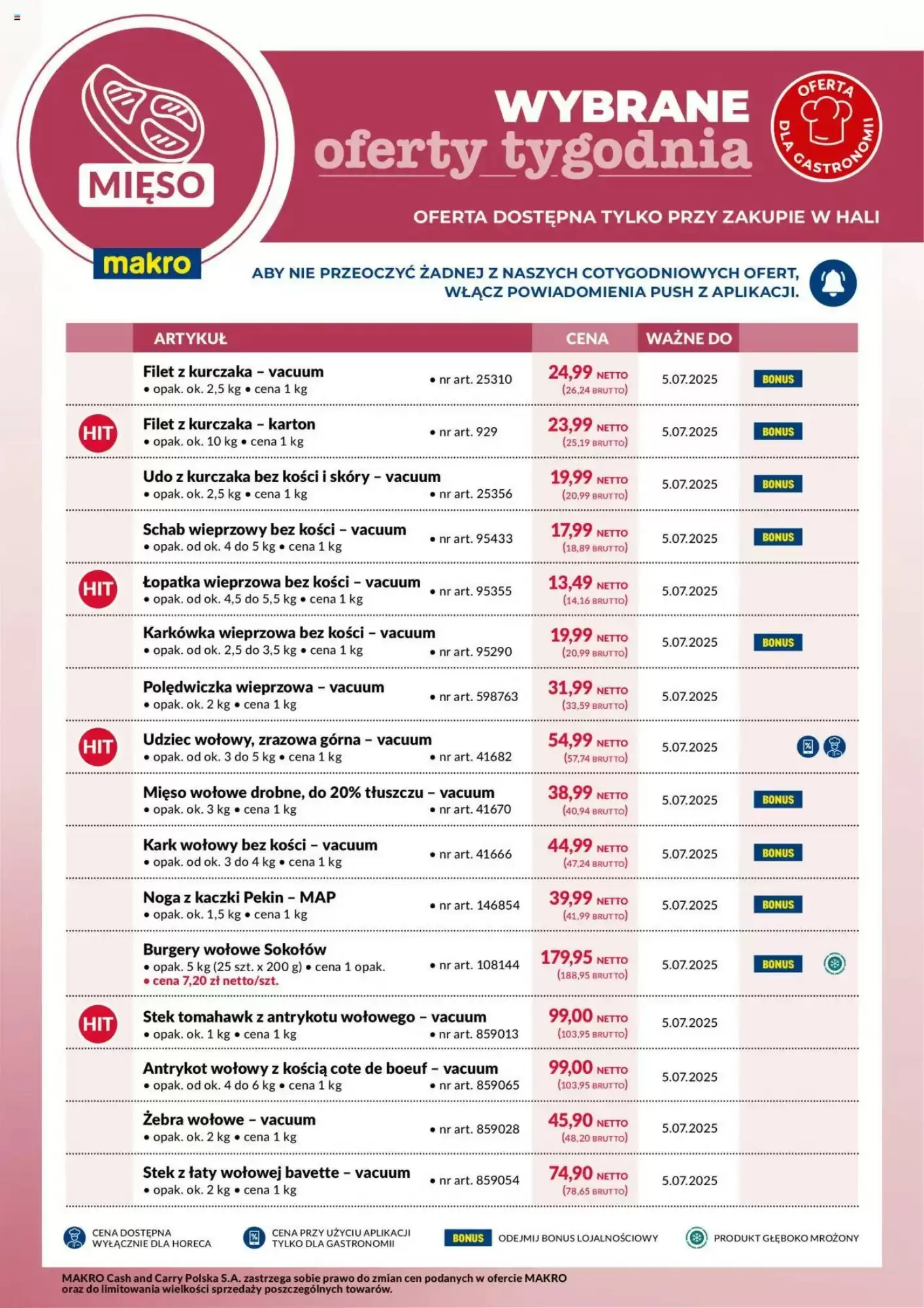 Gazetka Makro od 30.06.2025 do 05.07.2025