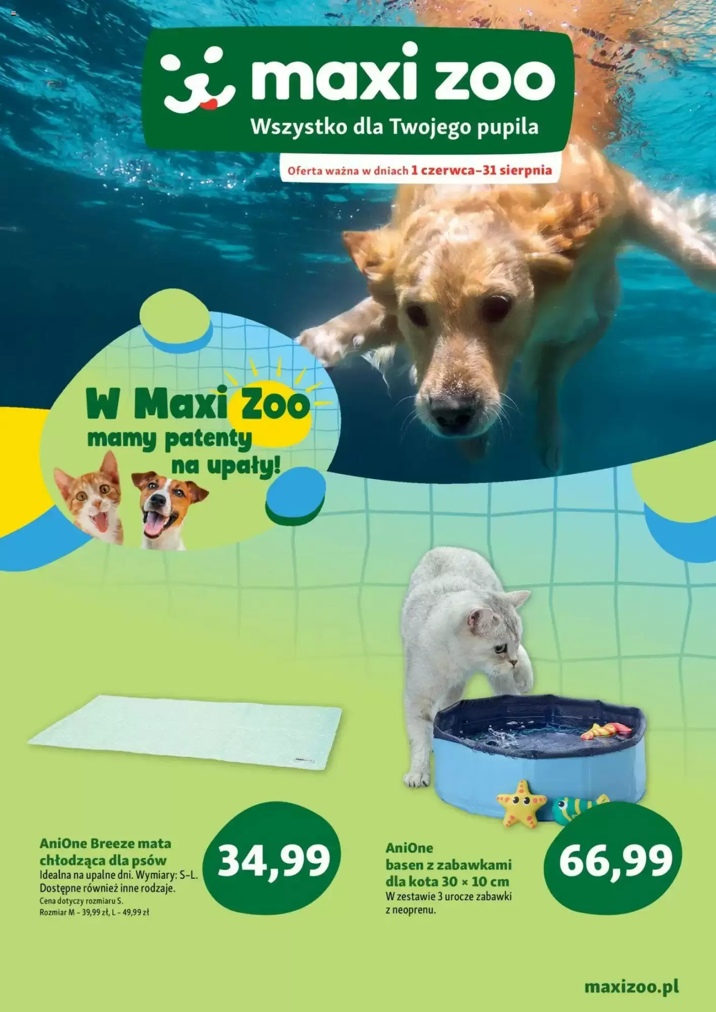 Gazetka Maxi Zoo od 01.06.2025 do 31.08.2025