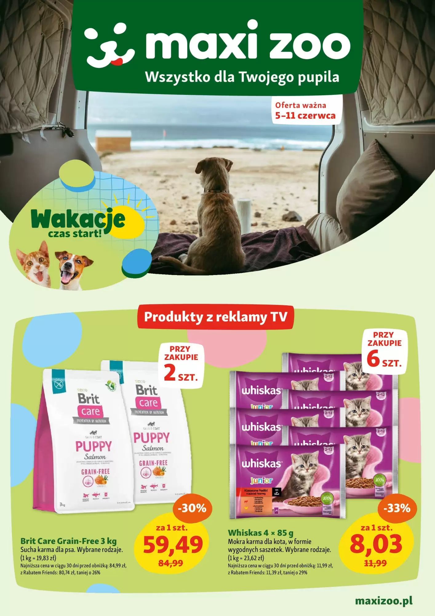 Gazetka Maxi Zoo od 04.06.2025 do 11.06.2025