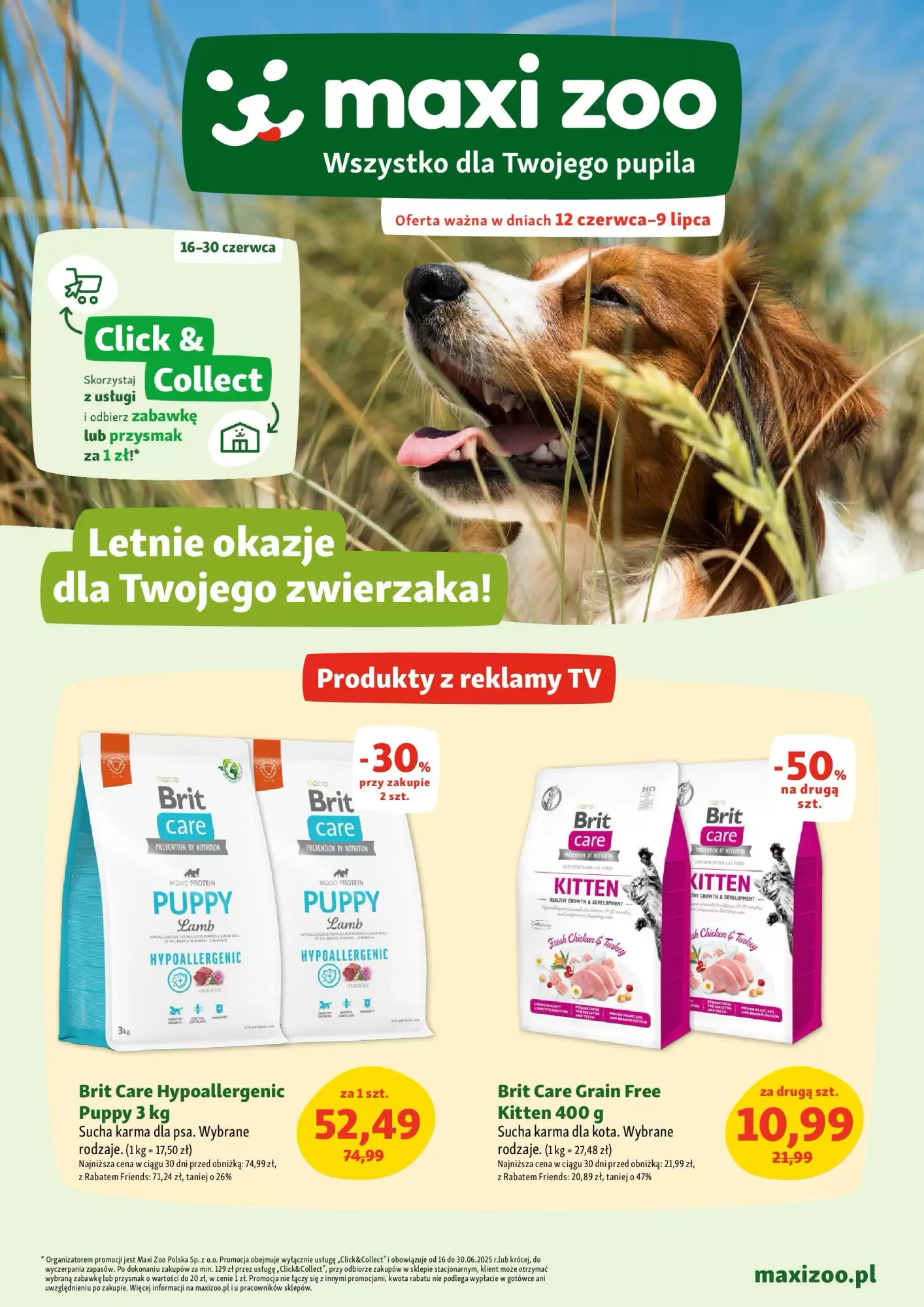 Gazetka Maxi Zoo od 12.06.2025 do 09.07.2025
