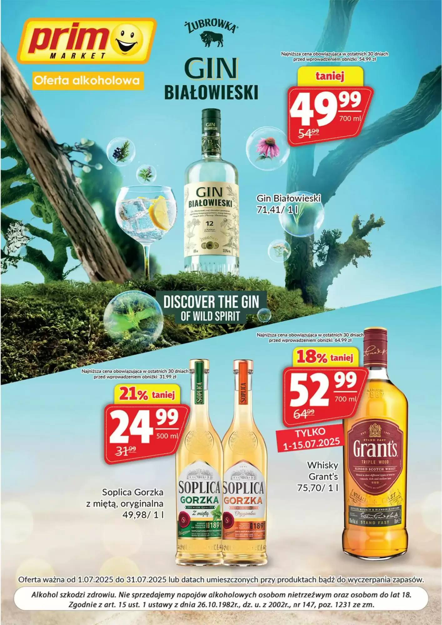 Gazetka Prim Market od 01.07.2025 do 31.07.2025