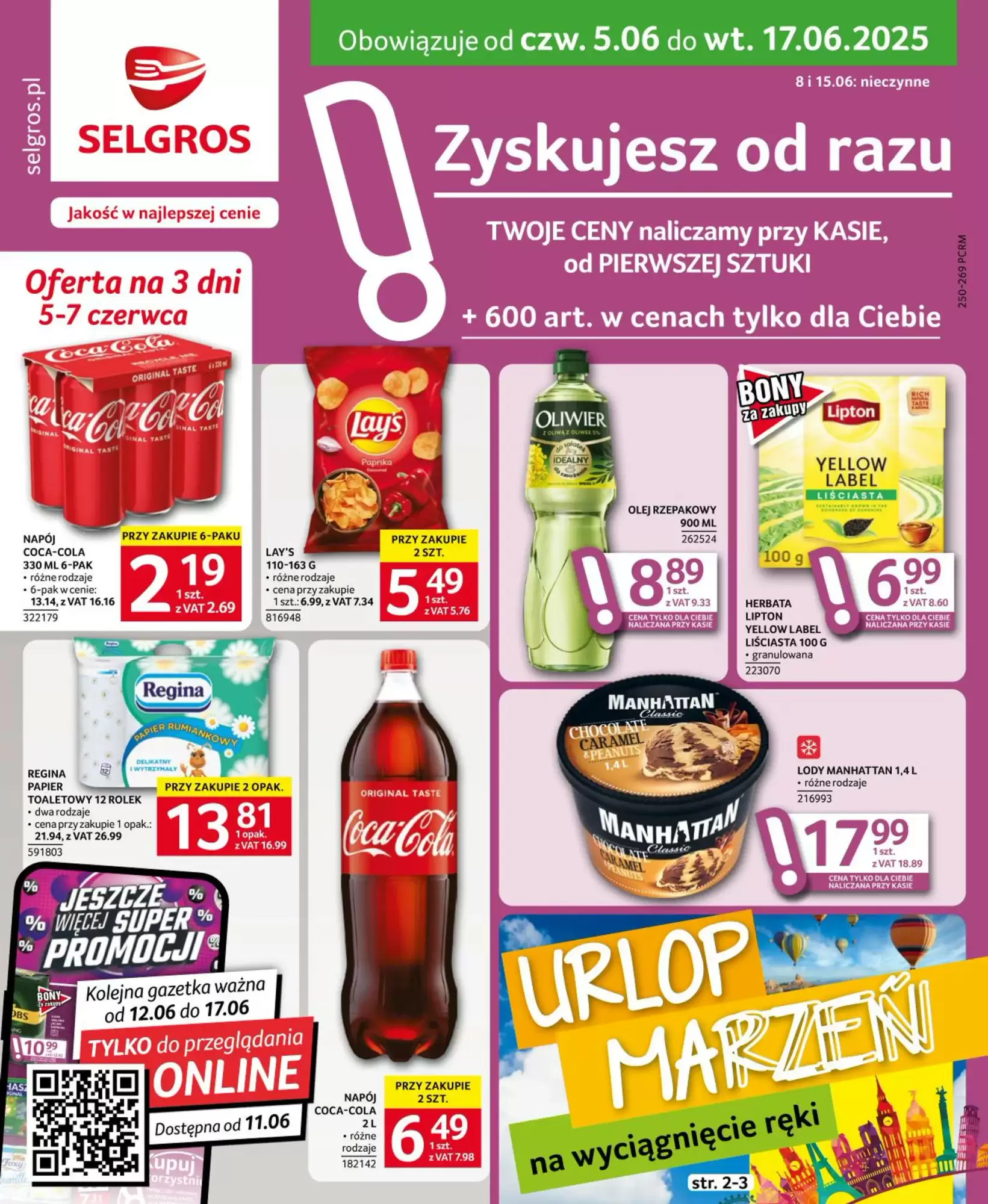 Gazetka Selgros od 05.06.2025 do 17.06.2025
