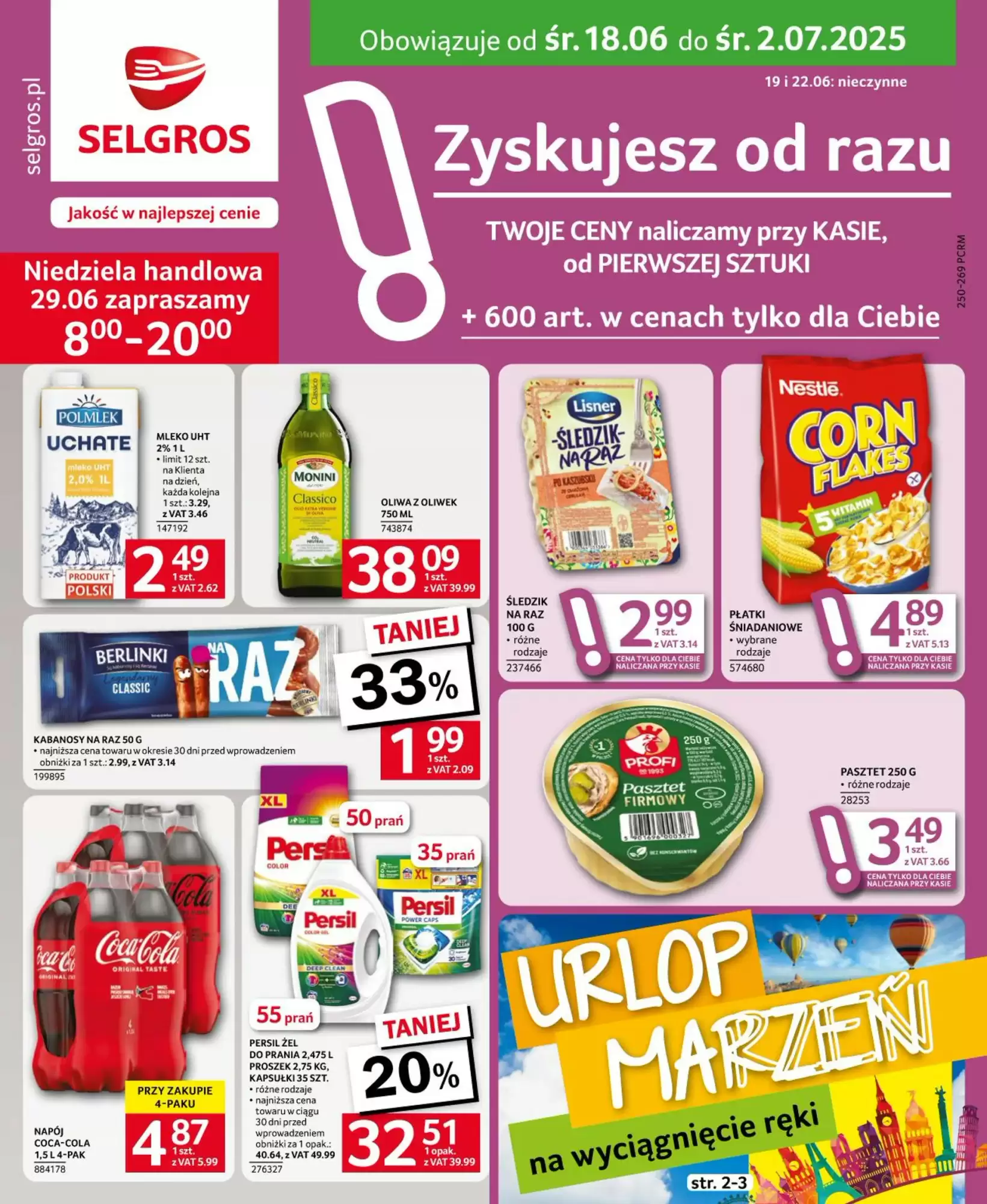 Gazetka Selgros od 18.06.2025 do 02.07.2025