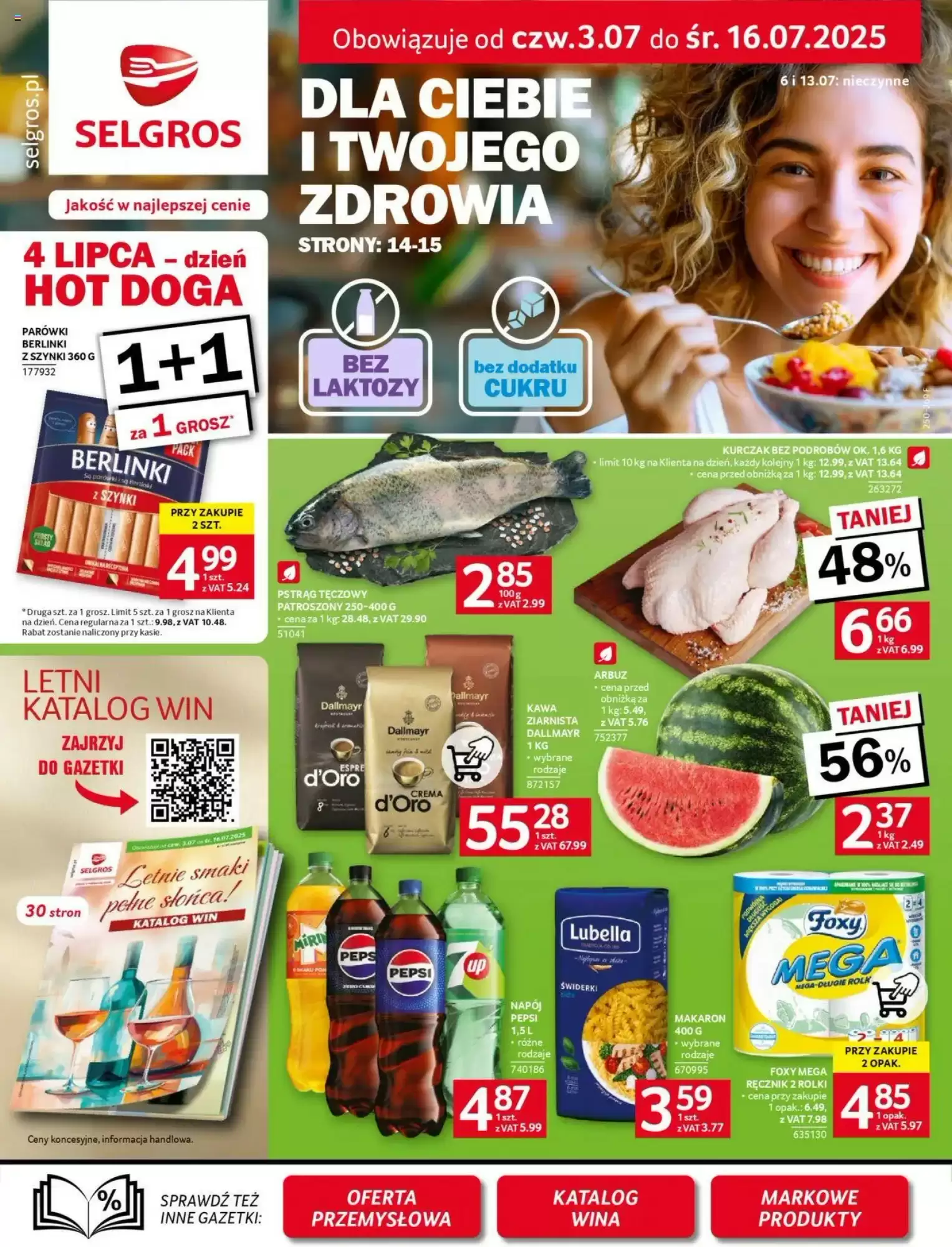 Gazetka Selgros od 03.07.2025 do 16.07.2025