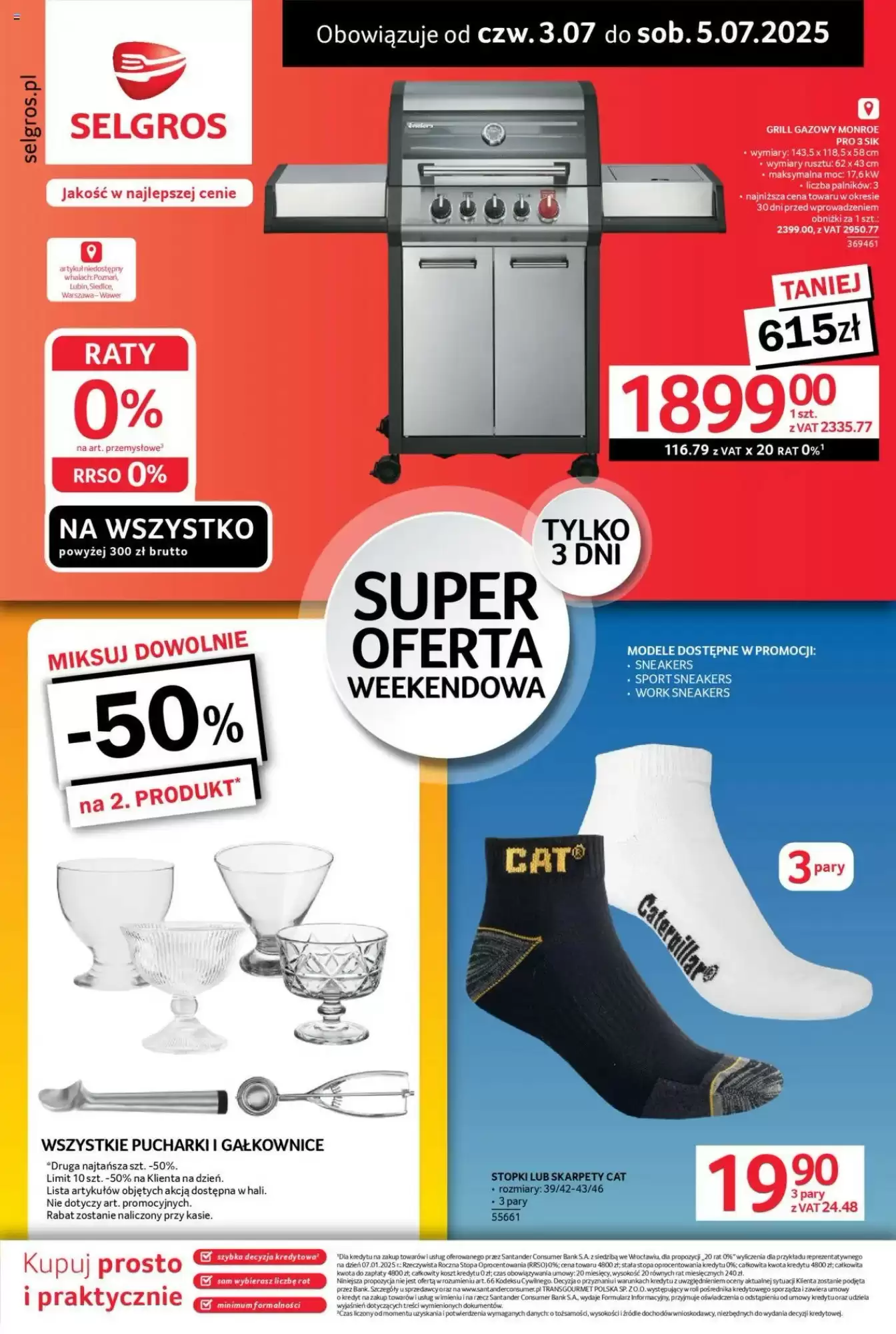 Gazetka Selgros od 03.07.2025 do 05.07.2025