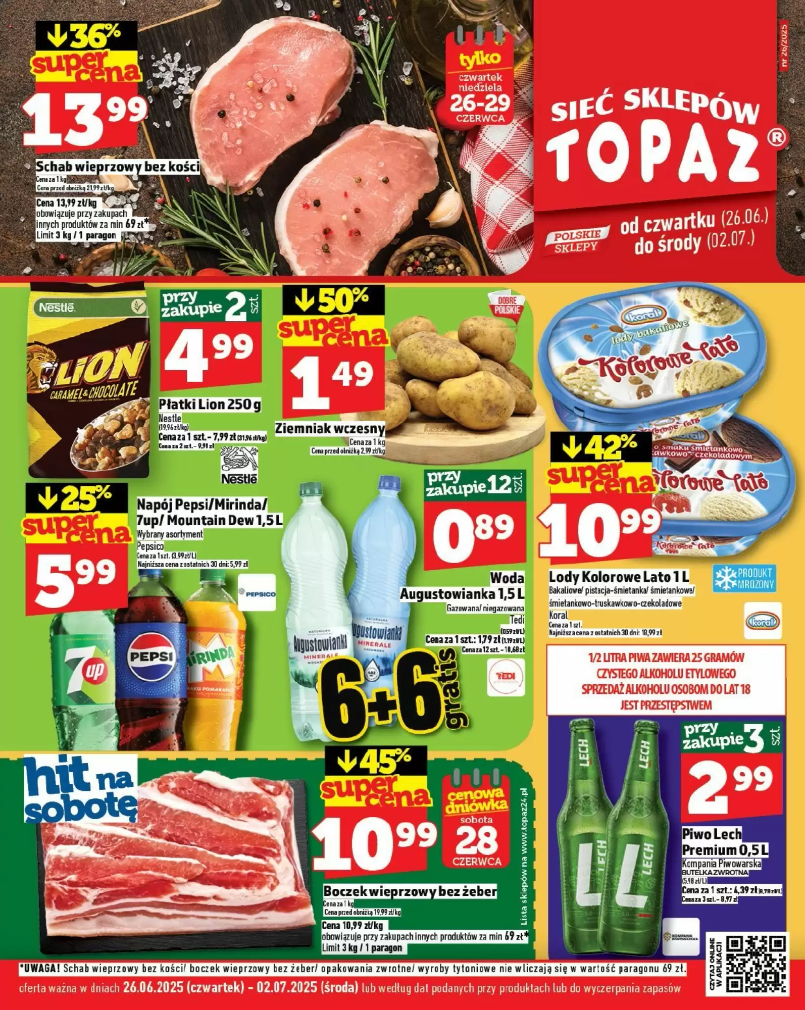 Gazetka Topaz od 26.06.2025 do 02.07.2025