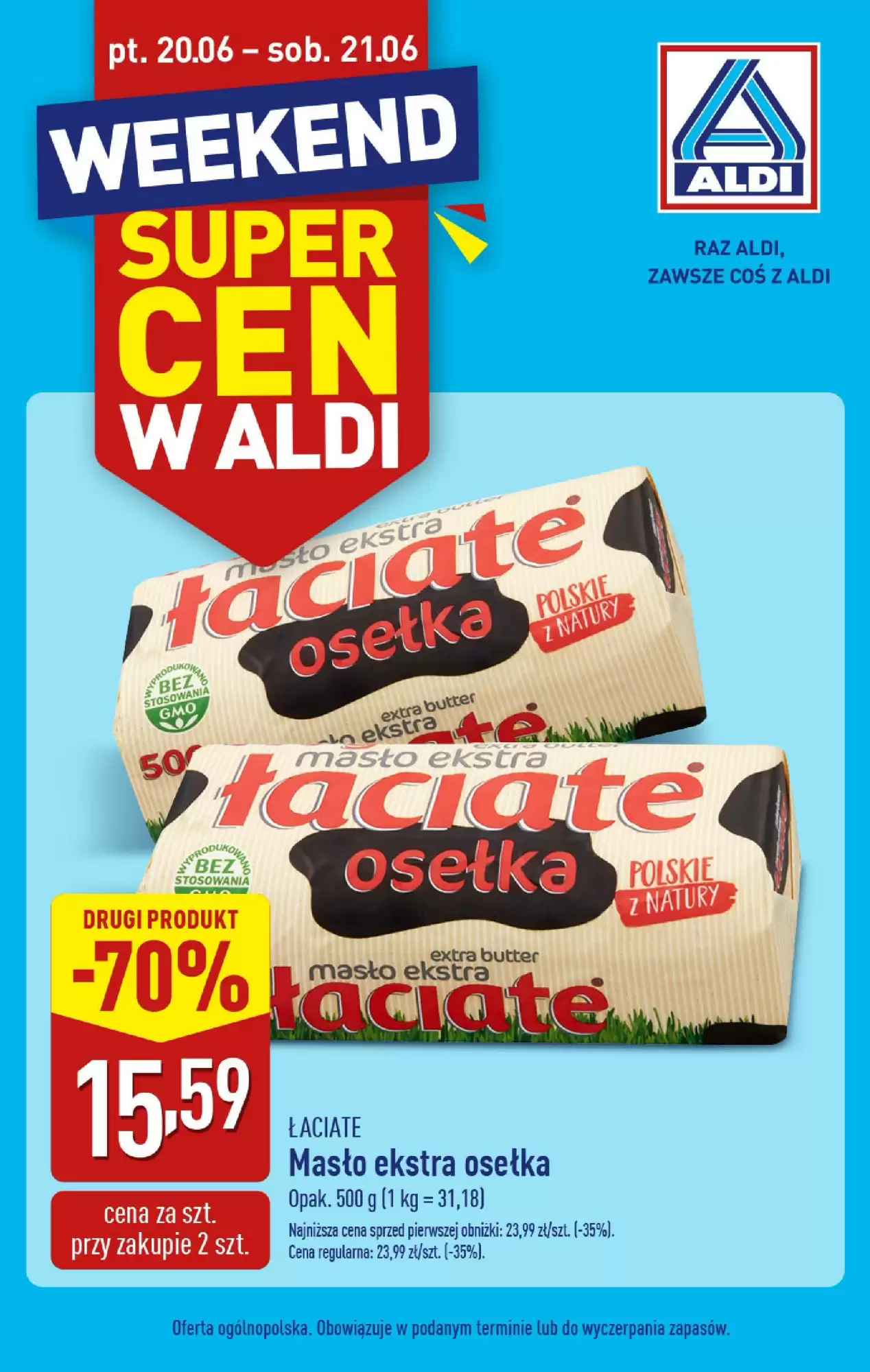 Gazetka Aldi od 20.06.2025 do 21.06.2025