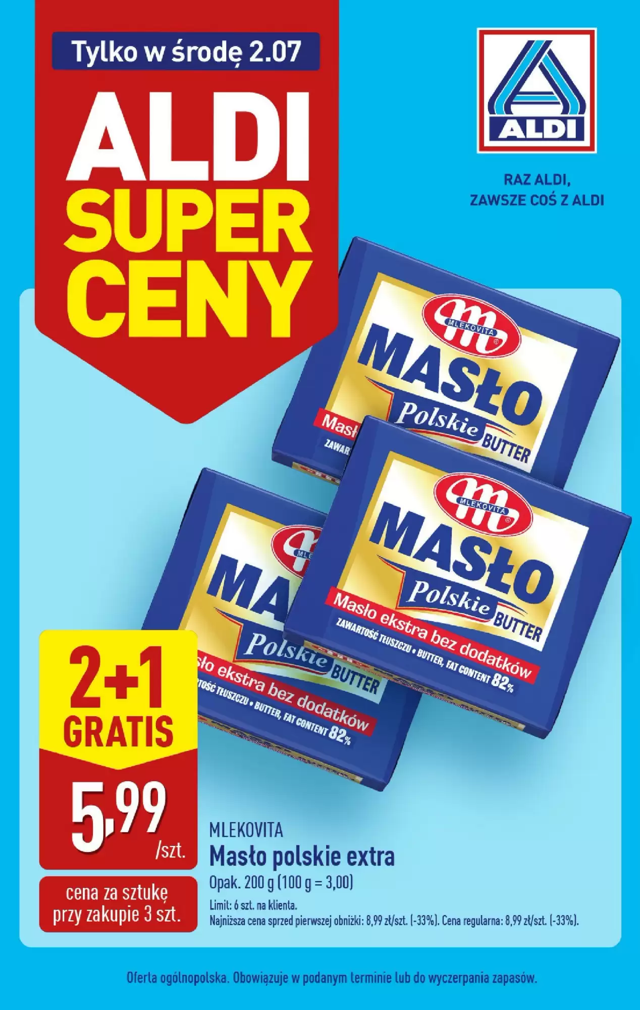Gazetka Aldi od 02.07.2025 do 02.07.2025