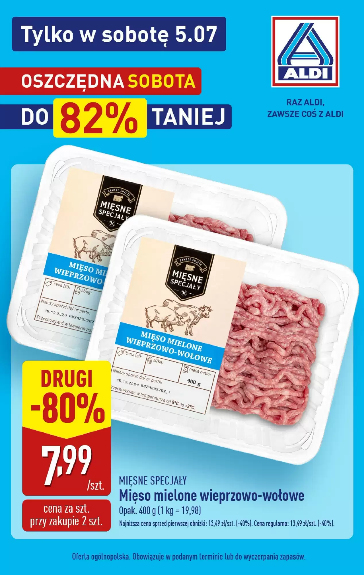 Gazetka Aldi od 05.07.2025 do 05.07.2025