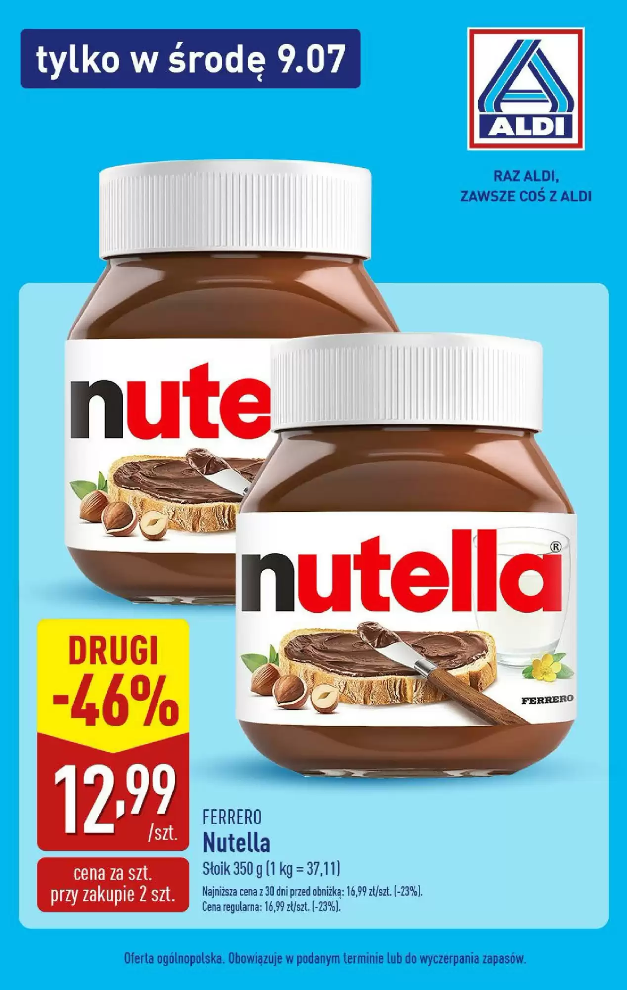 Gazetka Aldi od 09.07.2025 do 09.07.2025