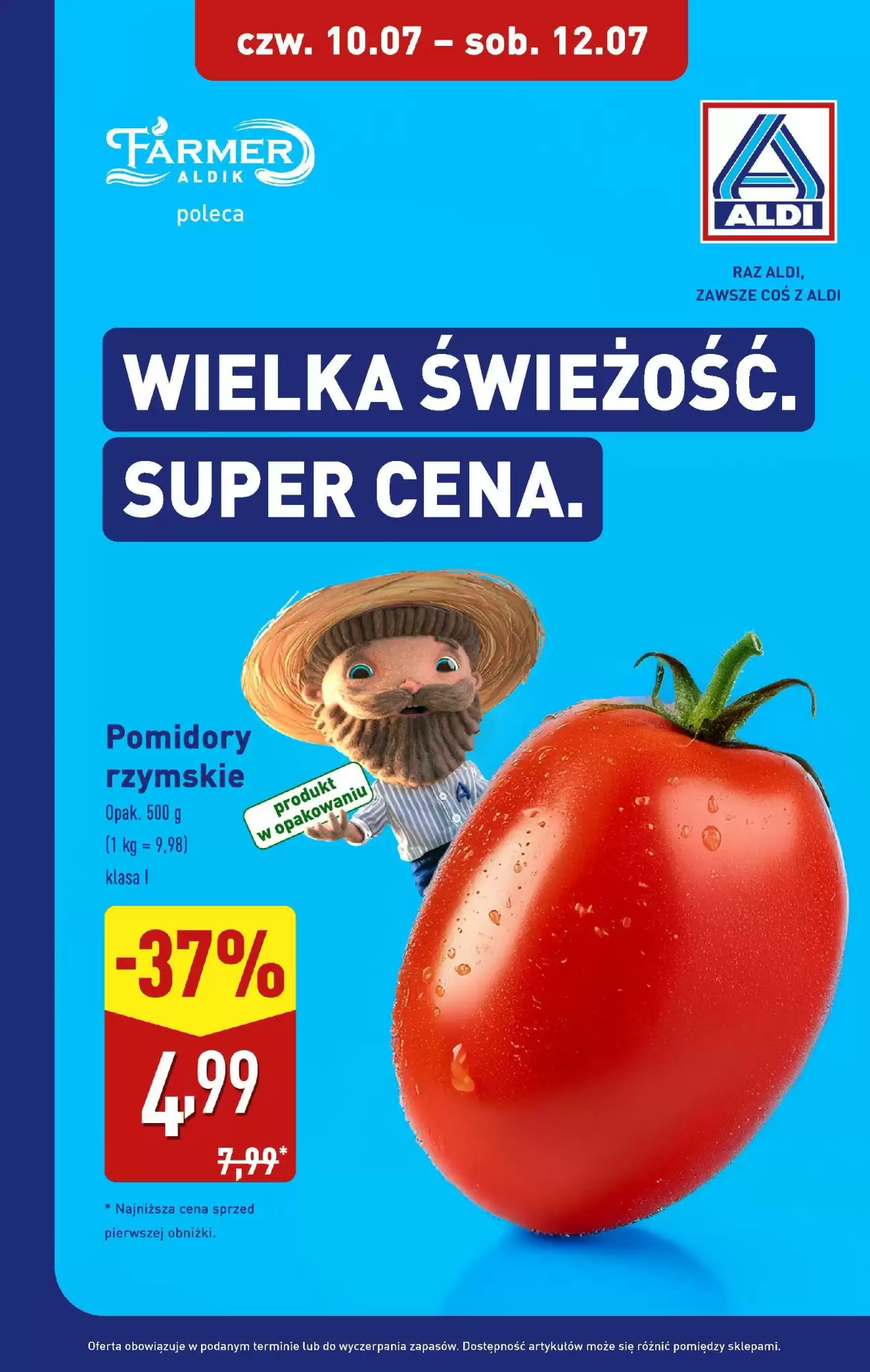 Gazetka Aldi od 10.07.2025 do 12.07.2025