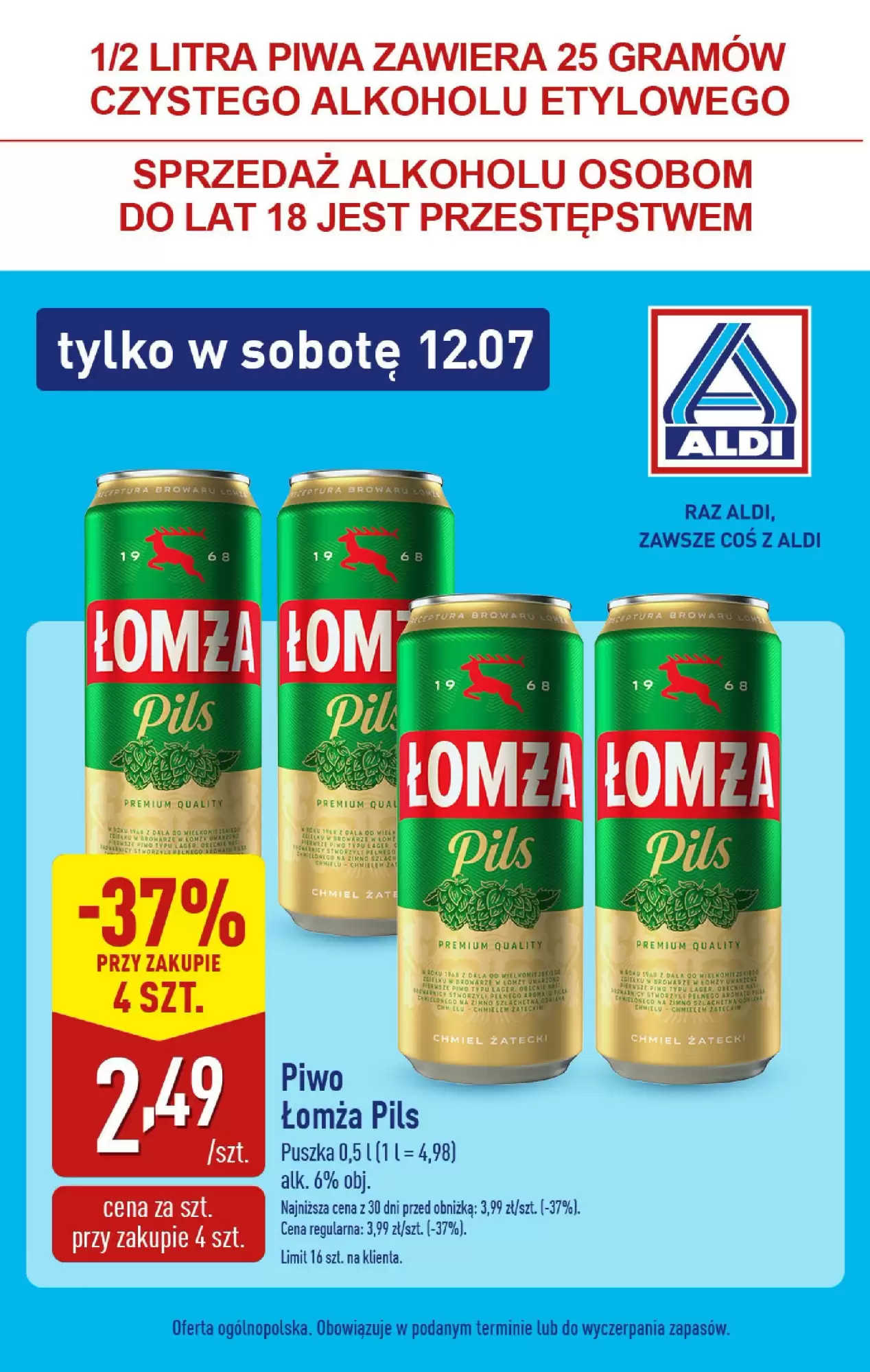 Gazetka Aldi od 11.07.2025 do 12.07.2025