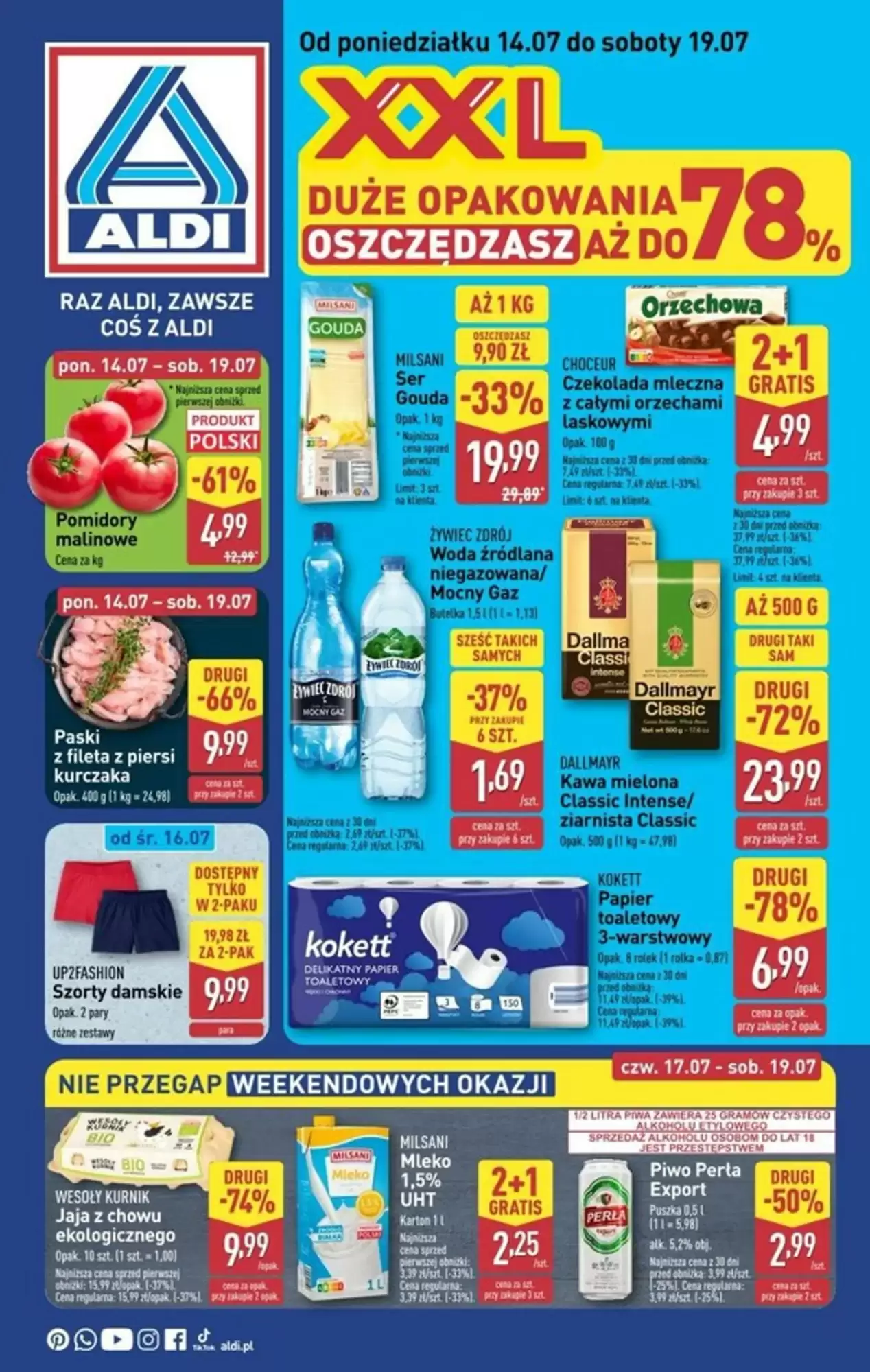 Gazetka Aldi od 14.07.2025 do 19.07.2025