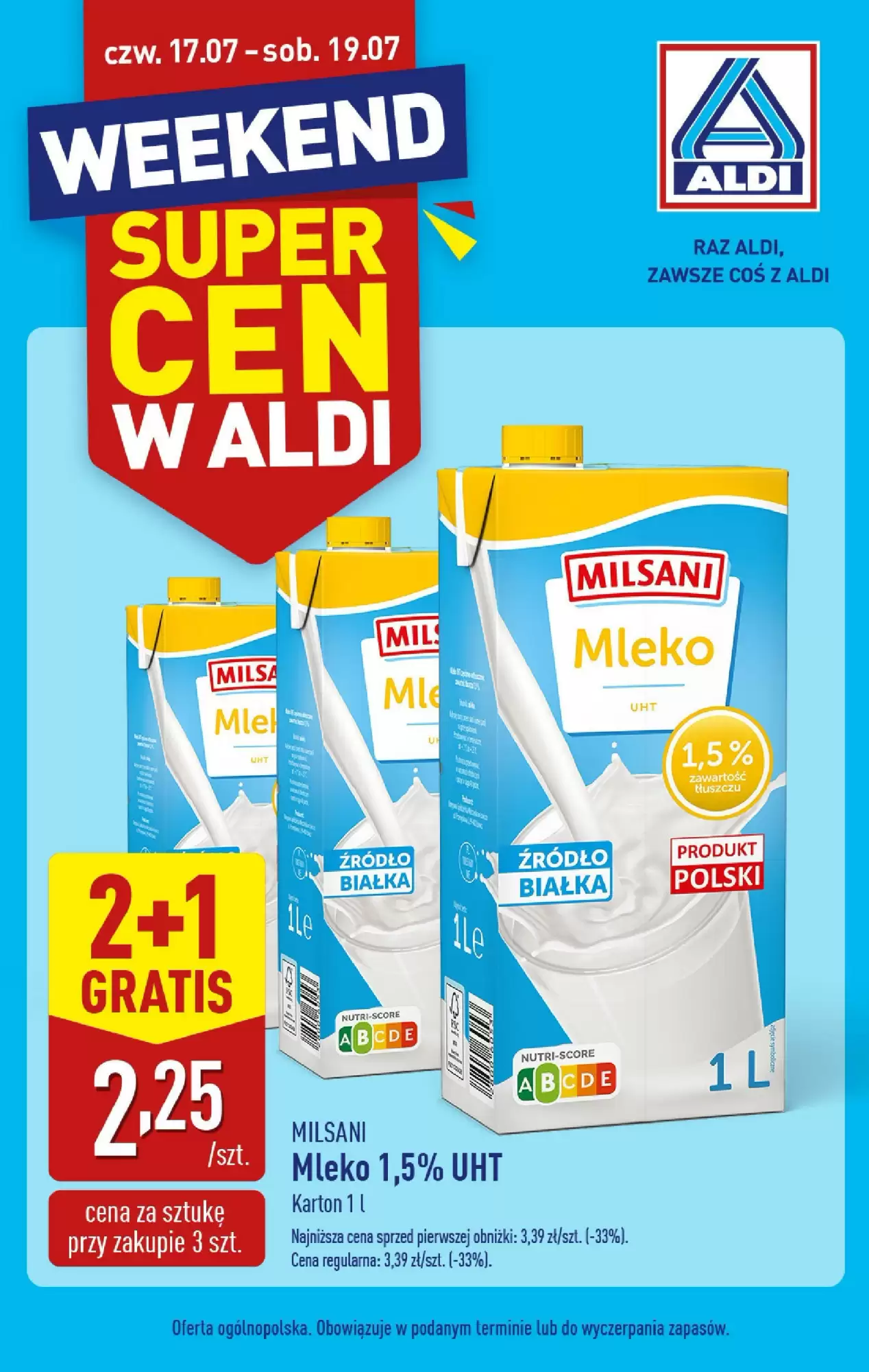 Gazetka Aldi od 17.07.2025 do 19.07.2025