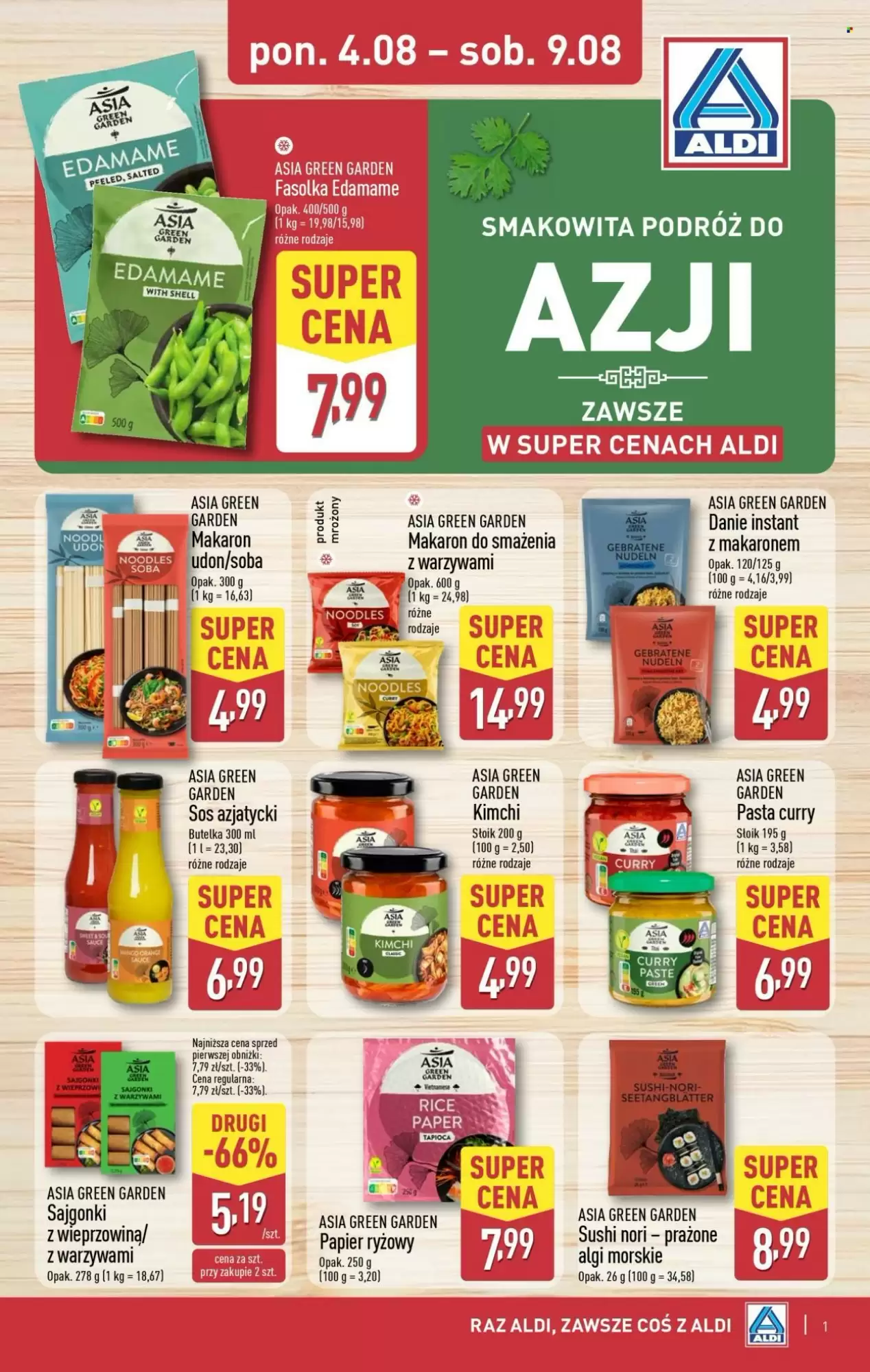 Gazetka Aldi od 04.08.2025 do 09.08.2025