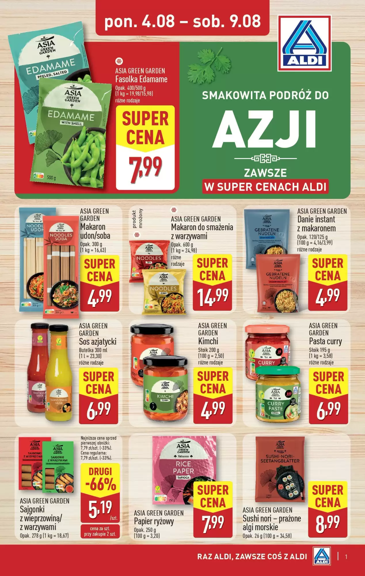 Gazetka Aldi od 04.08.2025 do 09.08.2025
