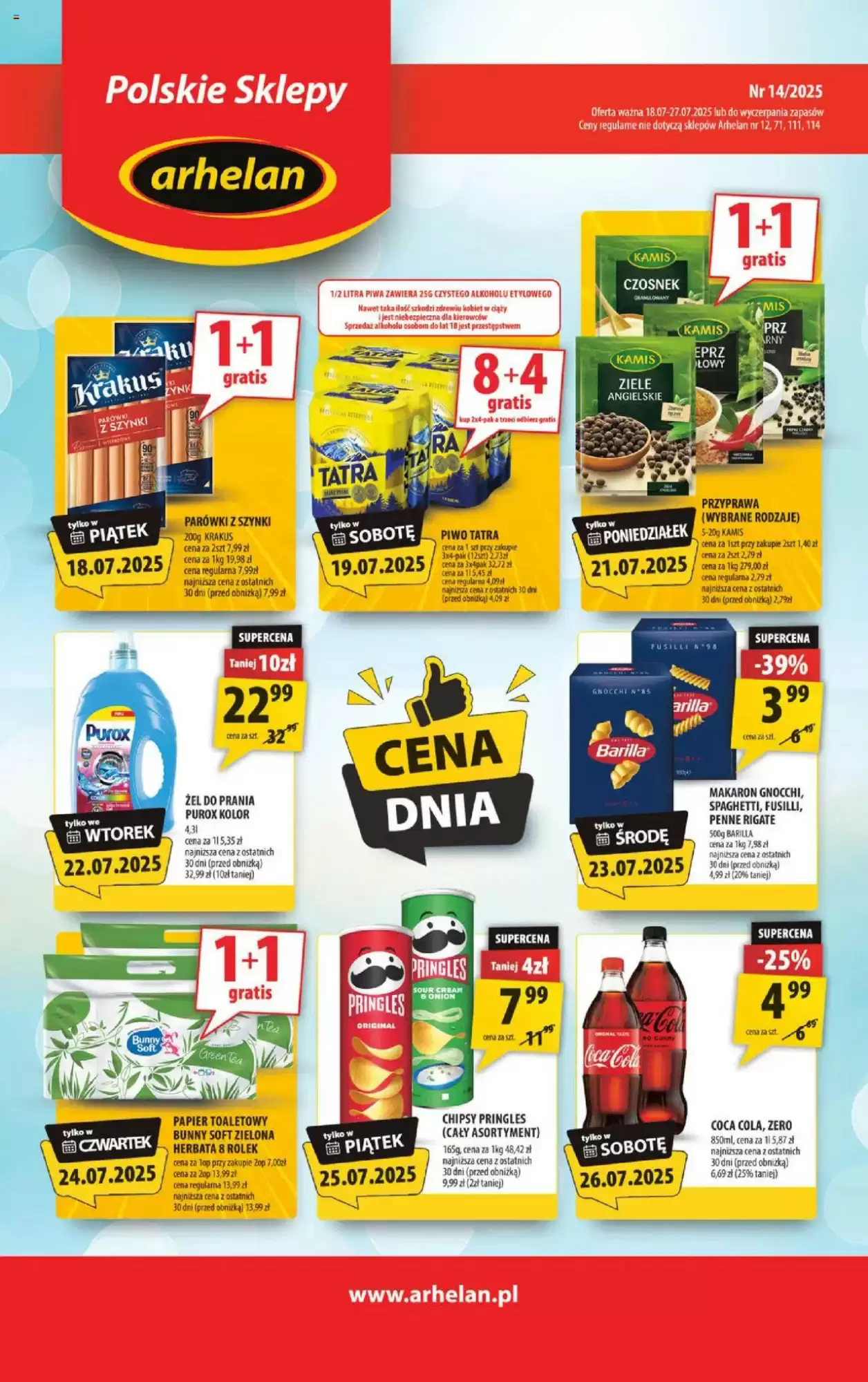 Gazetka Arhelan od 18.07.2025 do 27.07.2025