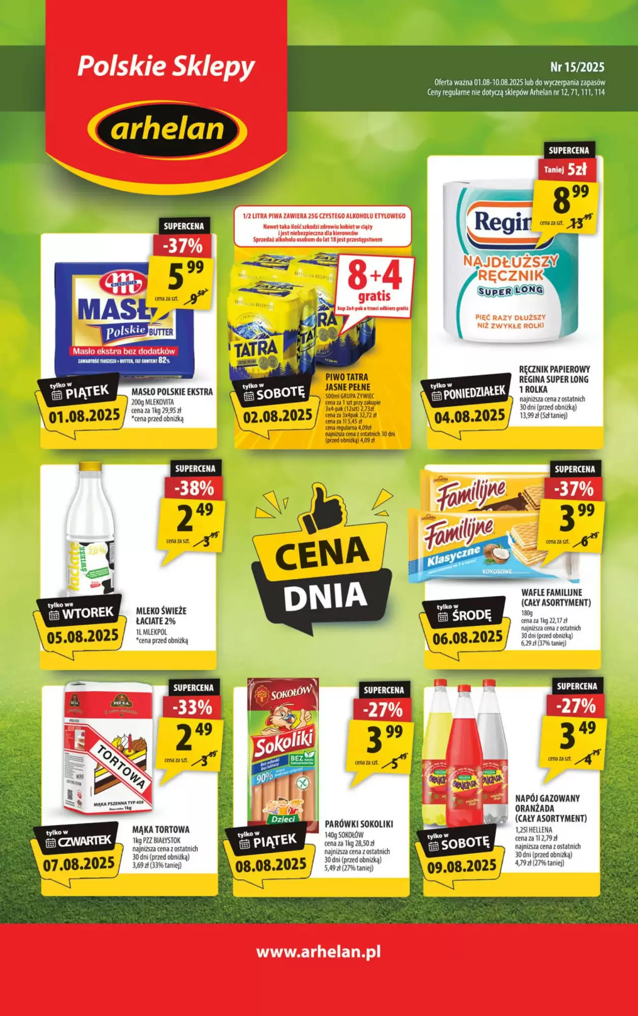 Gazetka Arhelan od 01.08.2025 do 10.08.2025