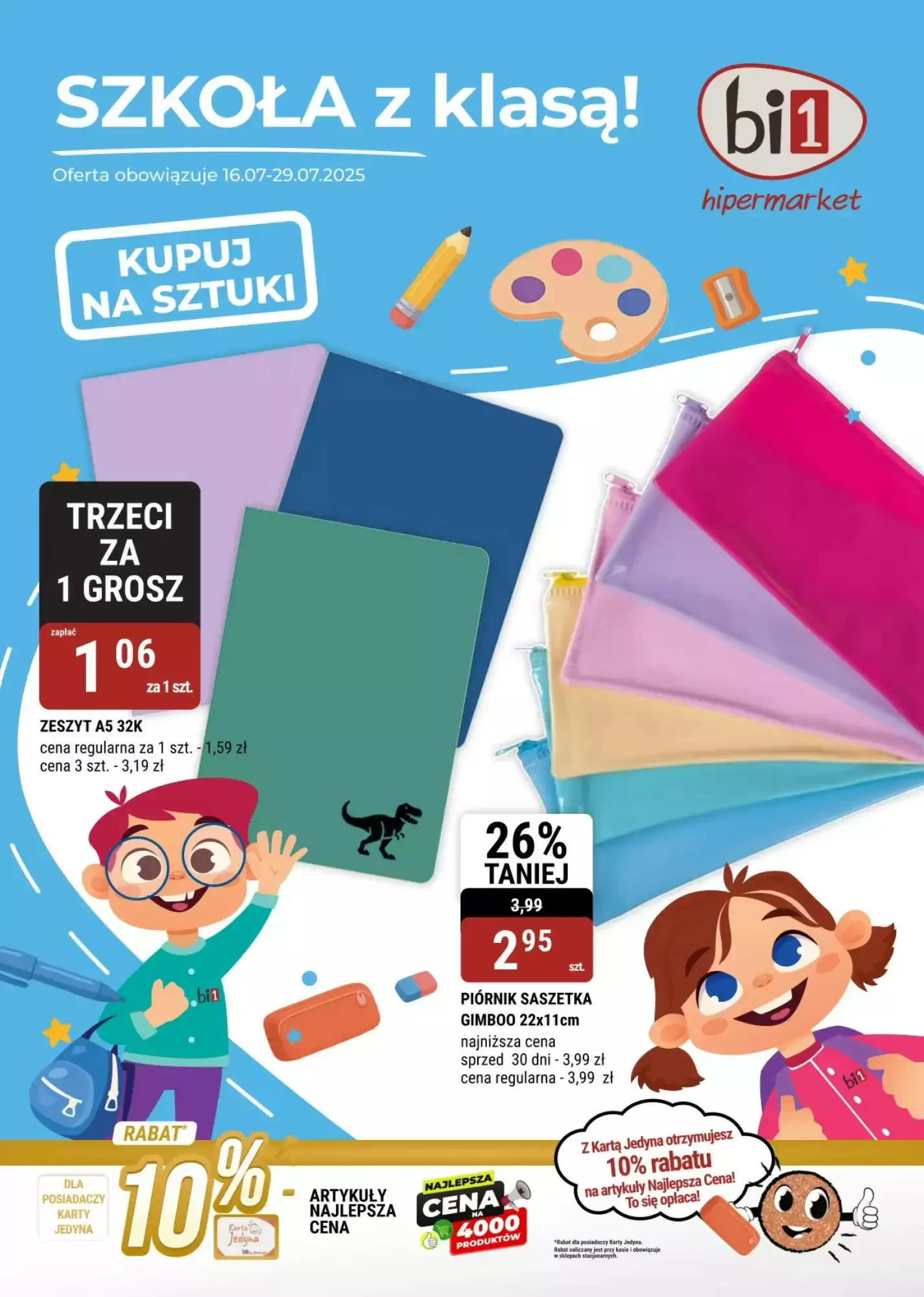 Gazetka Bi1 od 16.07.2025 do 29.07.2025