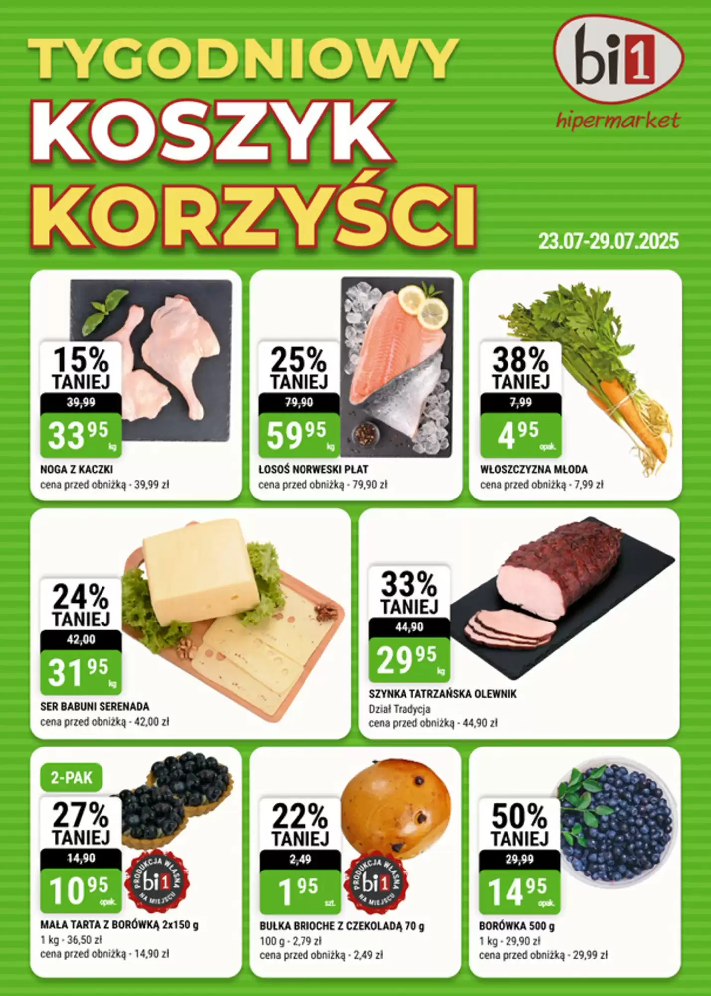 Gazetka Bi1 od 23.07.2025 do 29.07.2025