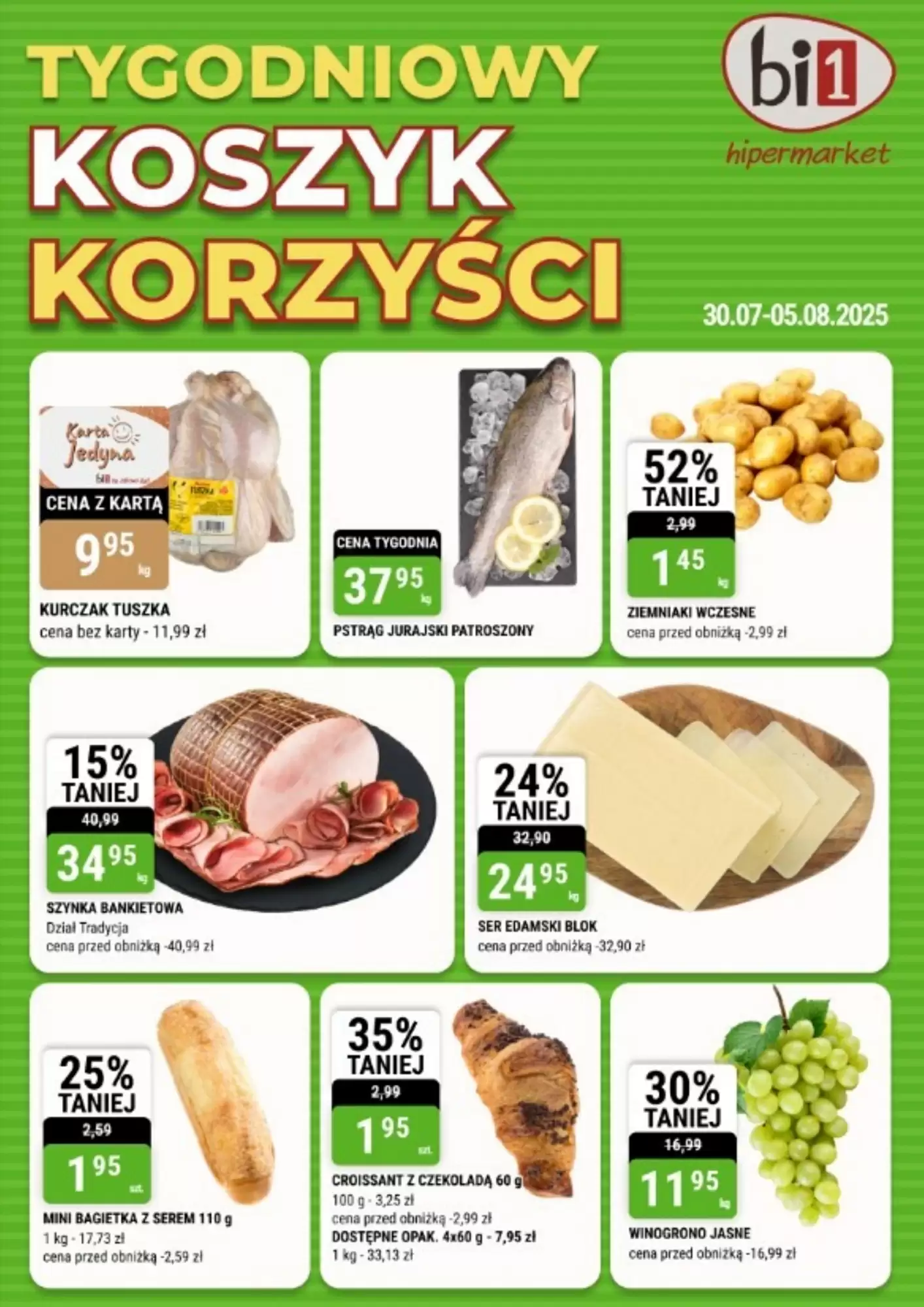 Gazetka Bi1 od 30.07.2025 do 05.08.2025