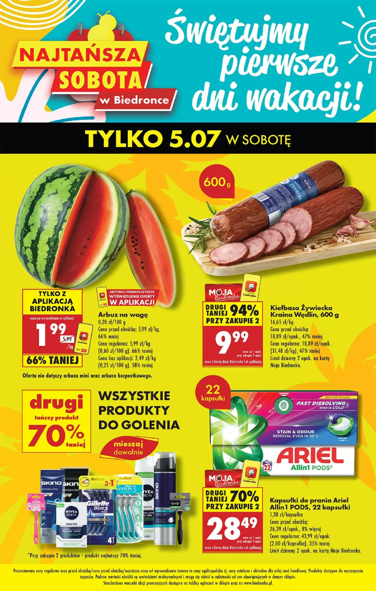 Gazetka Biedronka od 05.07.2025 do 05.07.2025
