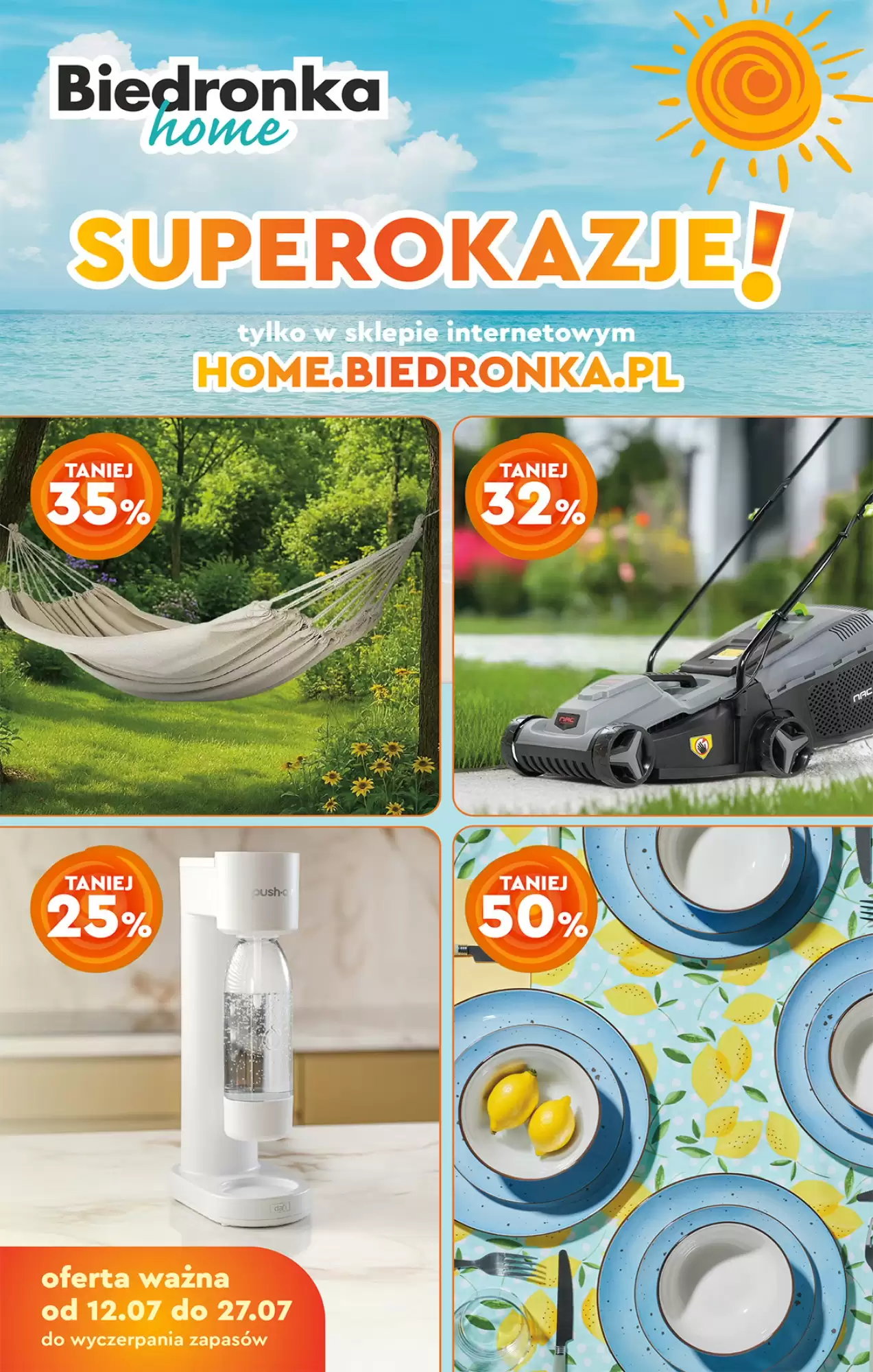 Gazetka Biedronka od 12.07.2025 do 27.07.2025