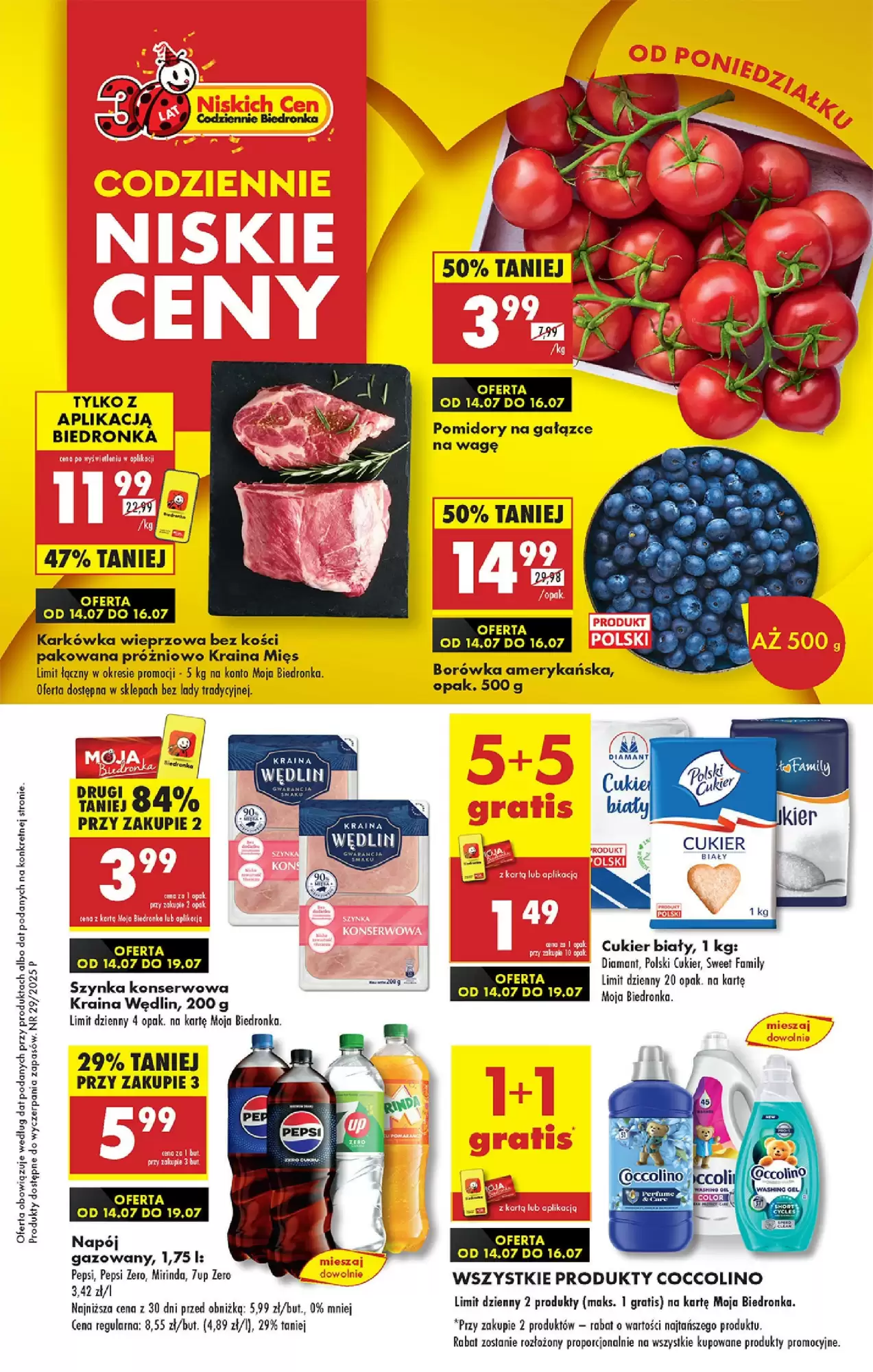 Gazetka Biedronka od 13.07.2025 do 19.07.2025