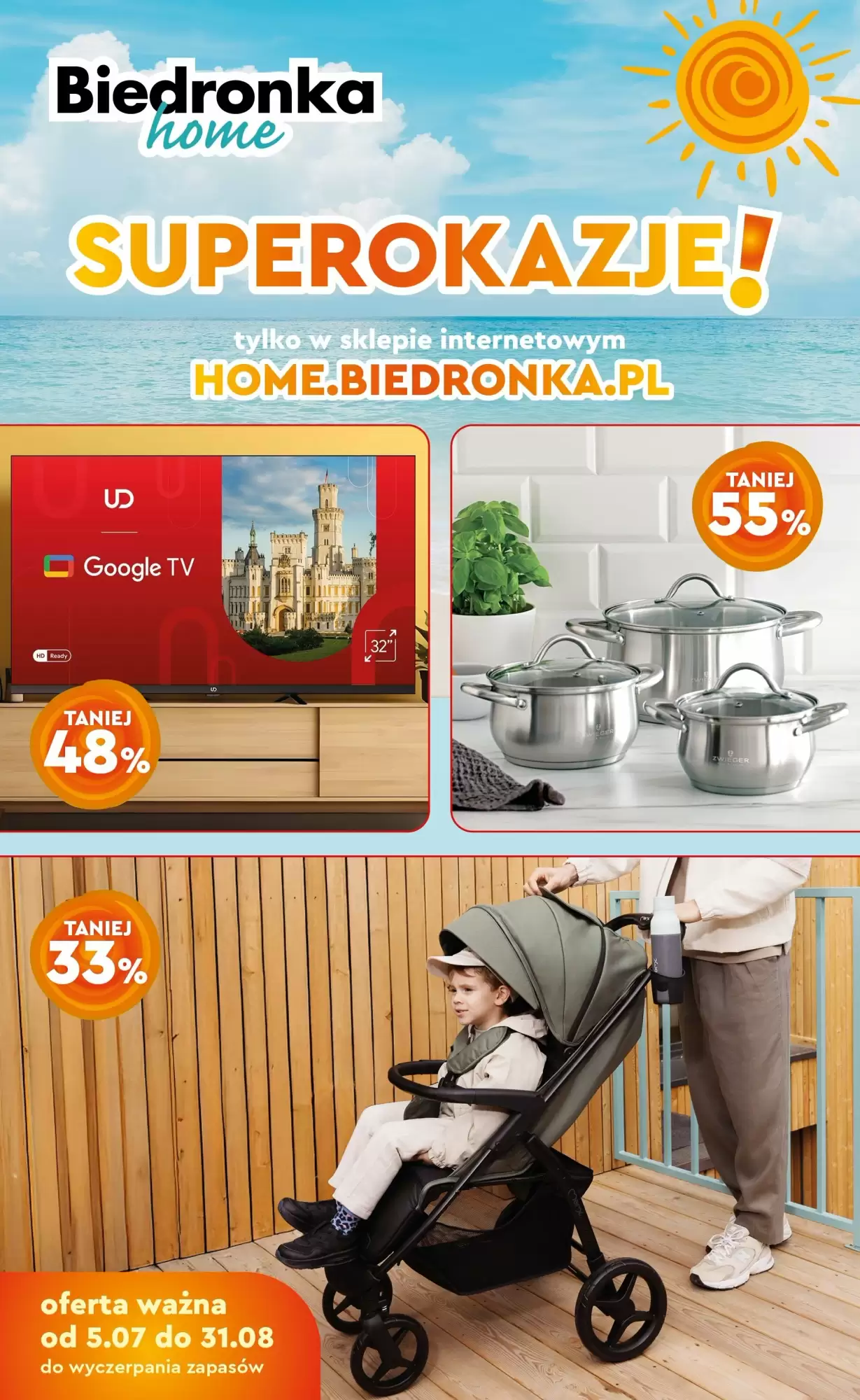 Gazetka Biedronka od 19.07.2025 do 31.08.2025